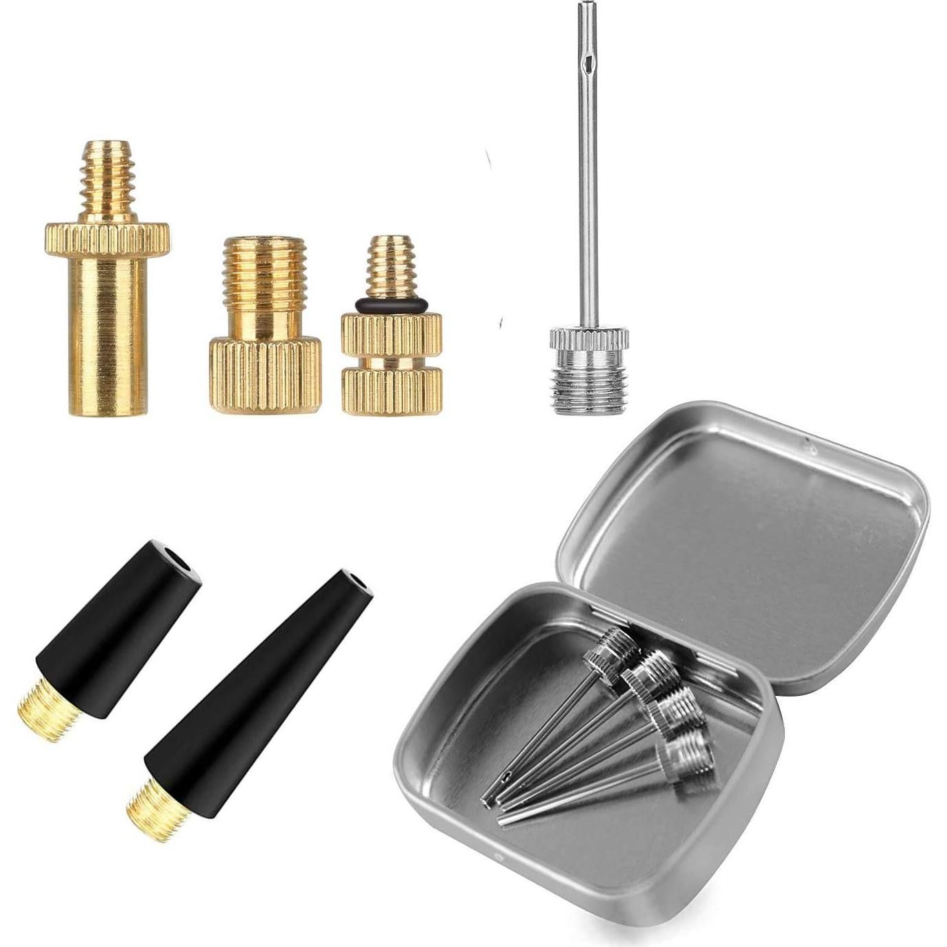 Juego de Adaptadores de Válvula de Bicicleta HDNNC 10 Piezas