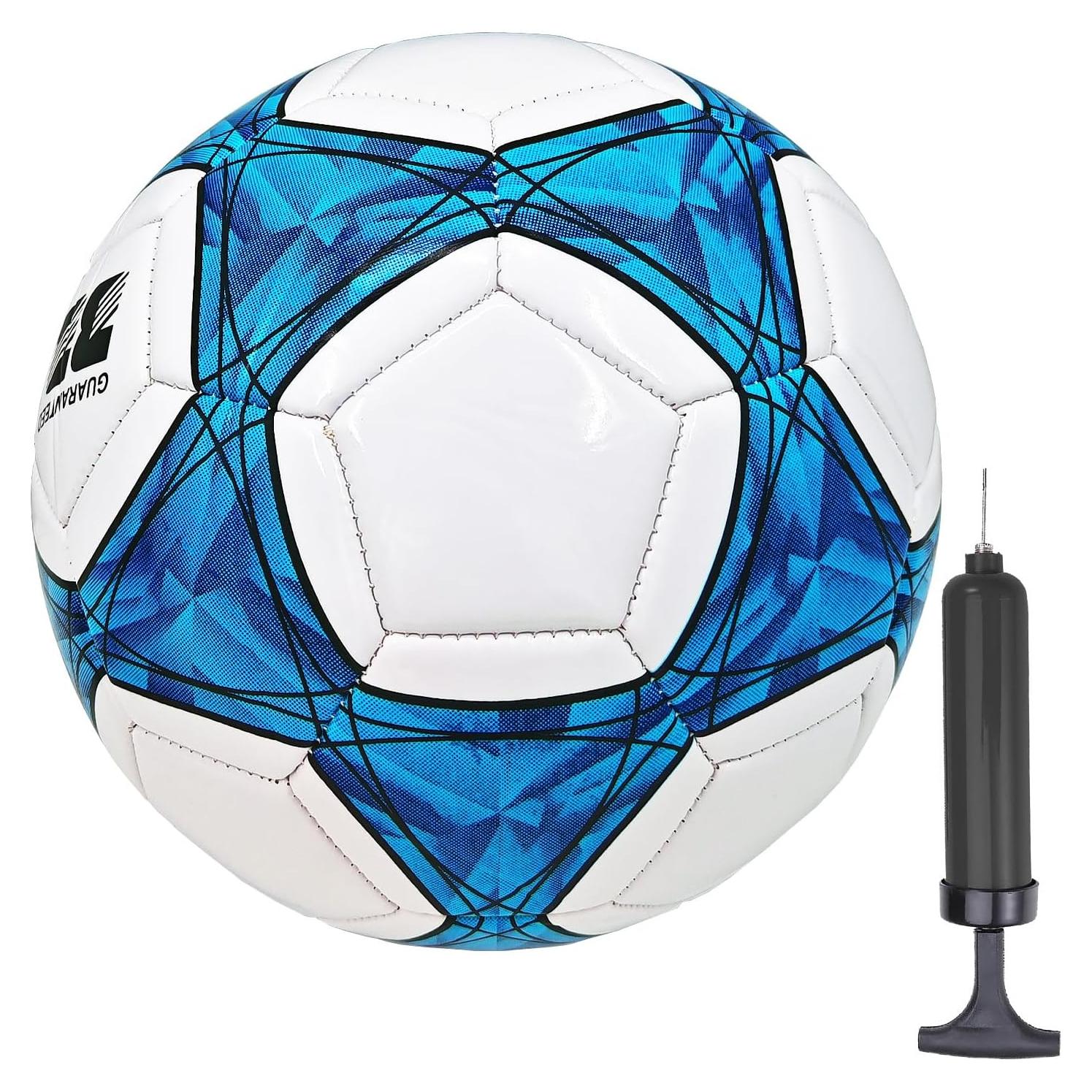 Balón de Fútbol Tamaño 3 AYANICA PU Suave para Entrenamiento