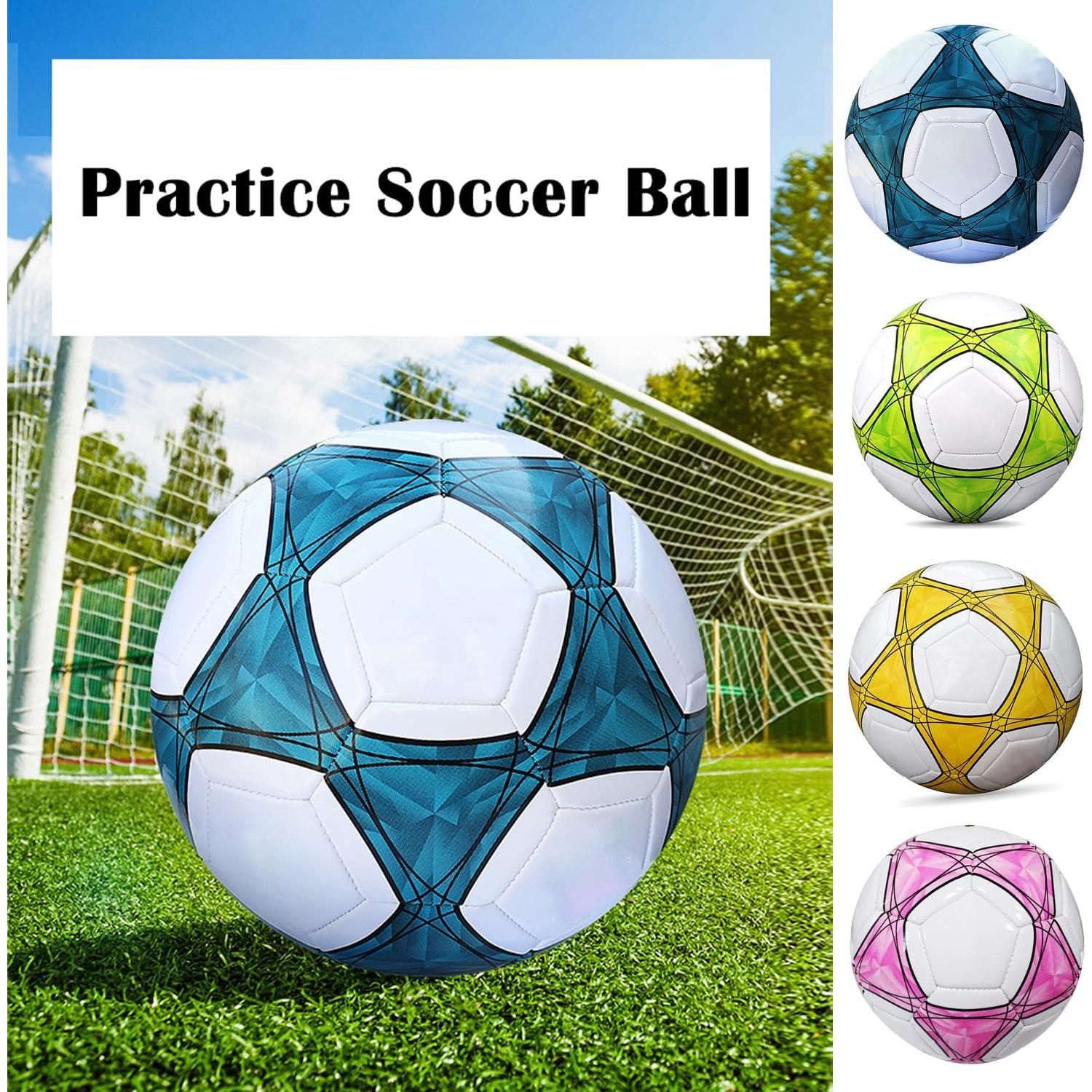 Balón de Fútbol Tamaño 3 AYANICA PU Suave para Entrenamiento