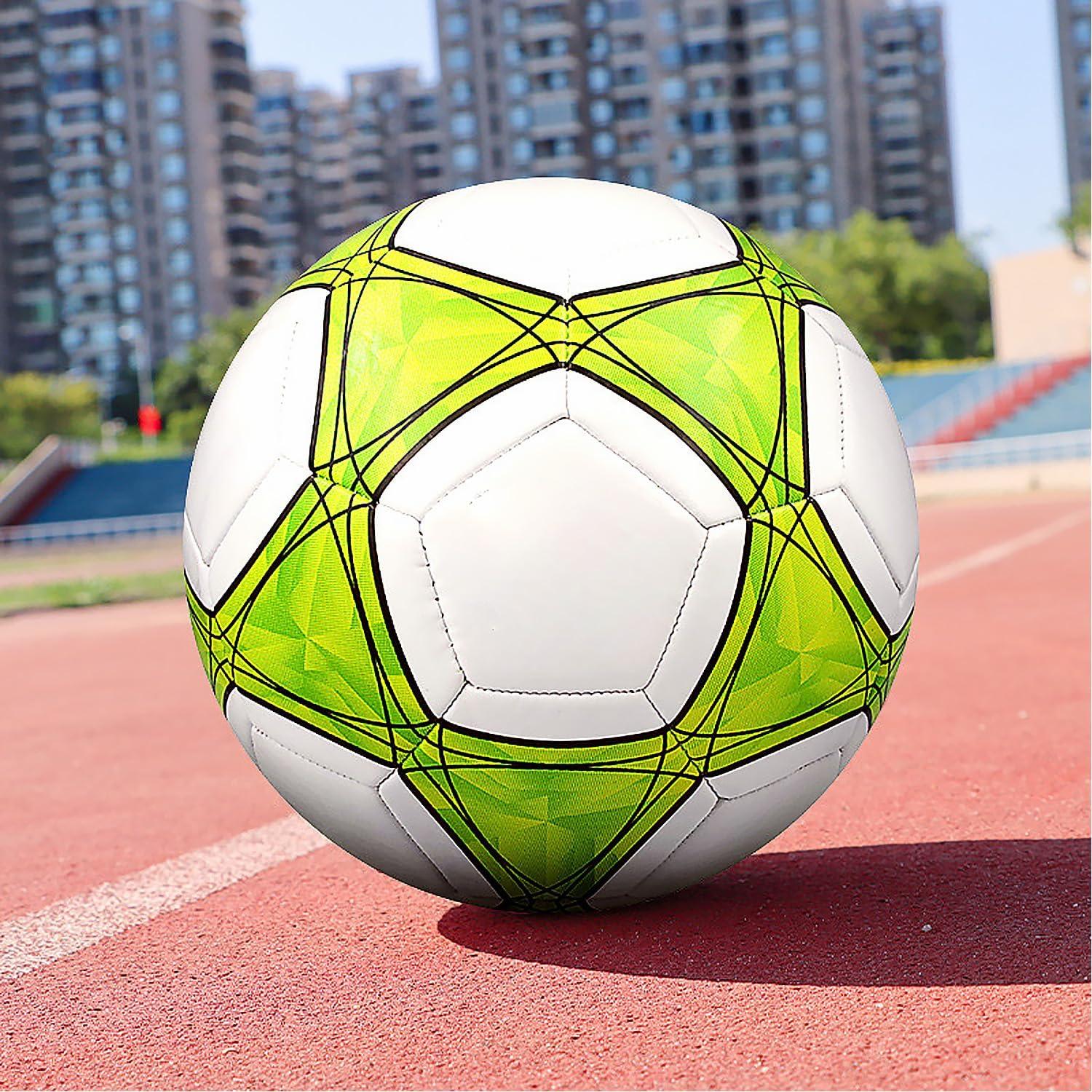 Balón de Fútbol Tamaño 3 AYANICA PU Suave para Entrenamiento