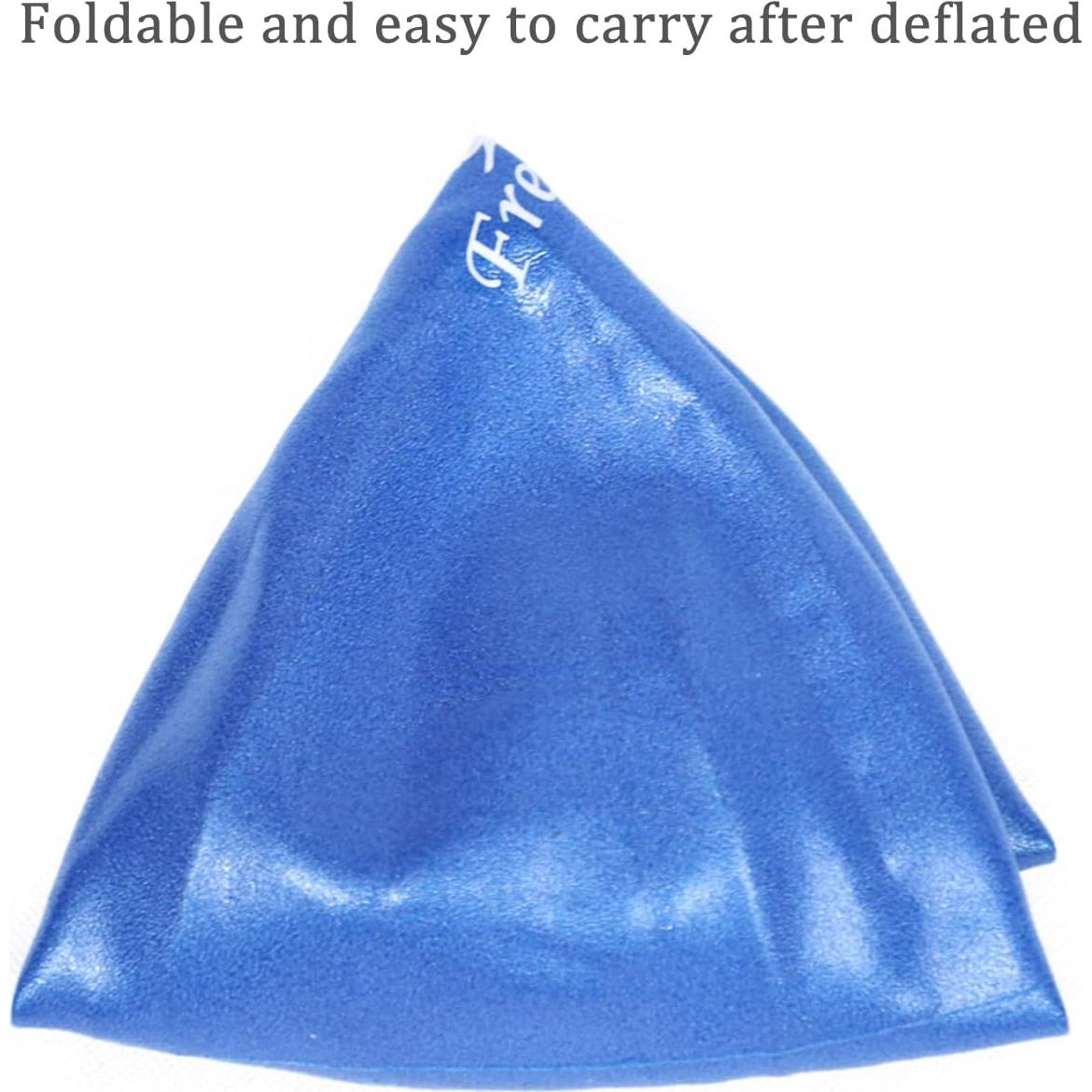 Pelota de Pilates FreeSouls 22.86 cm con bomba - Azul