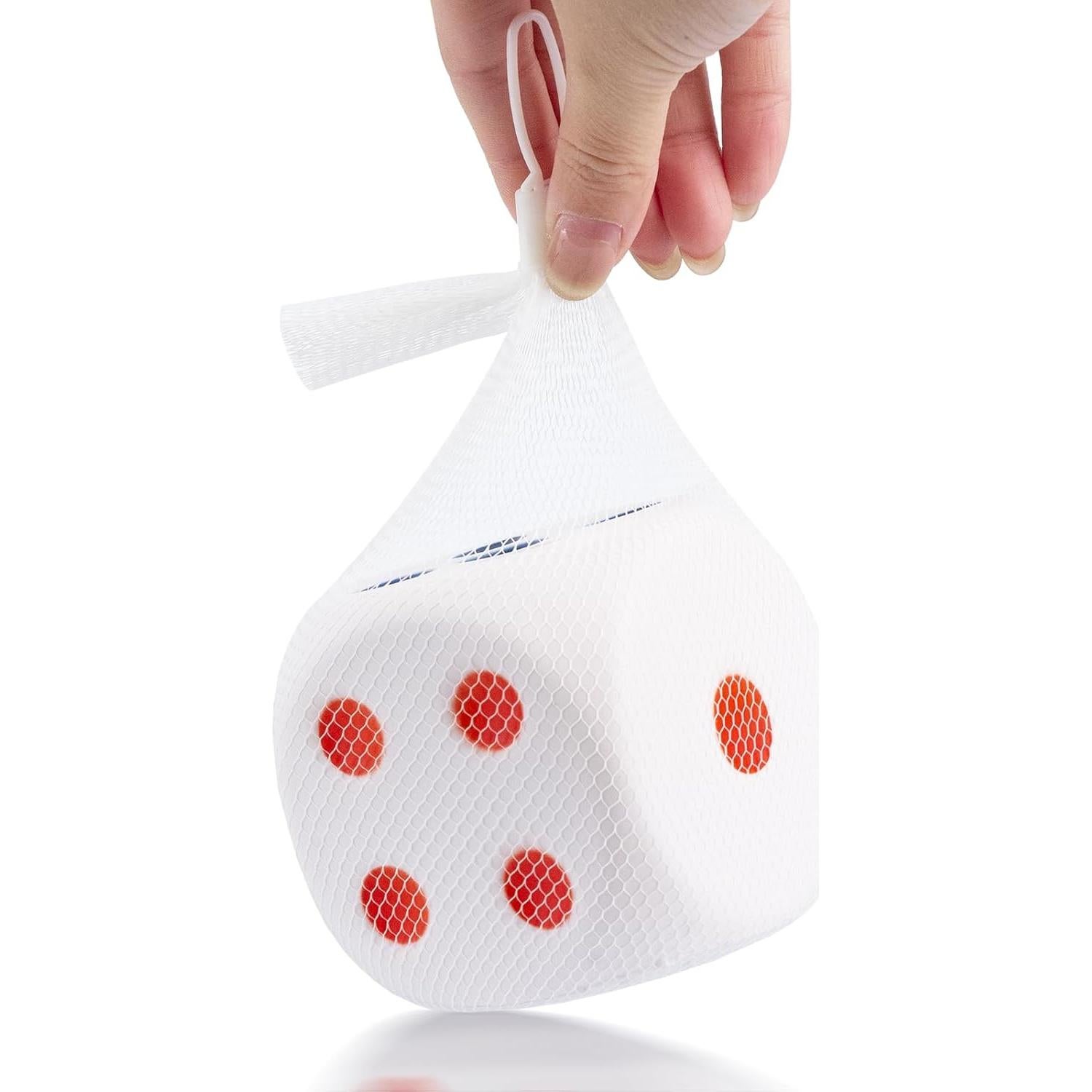 Pelota Antiestrés Dados Grande 8.23 cm - Juguete Educativo