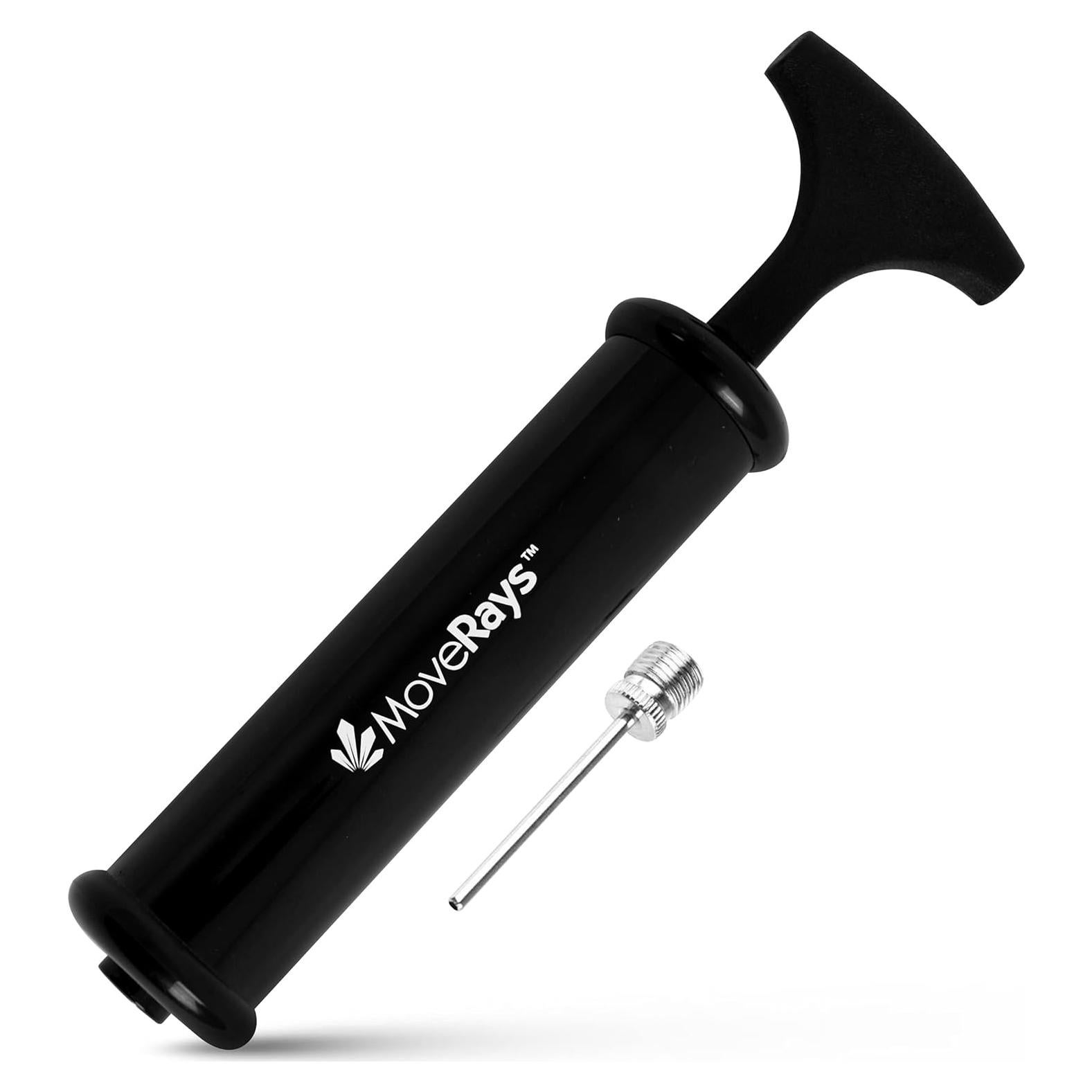Bomba de aire manual MoveRays para pelotas 20.32 cm PVC