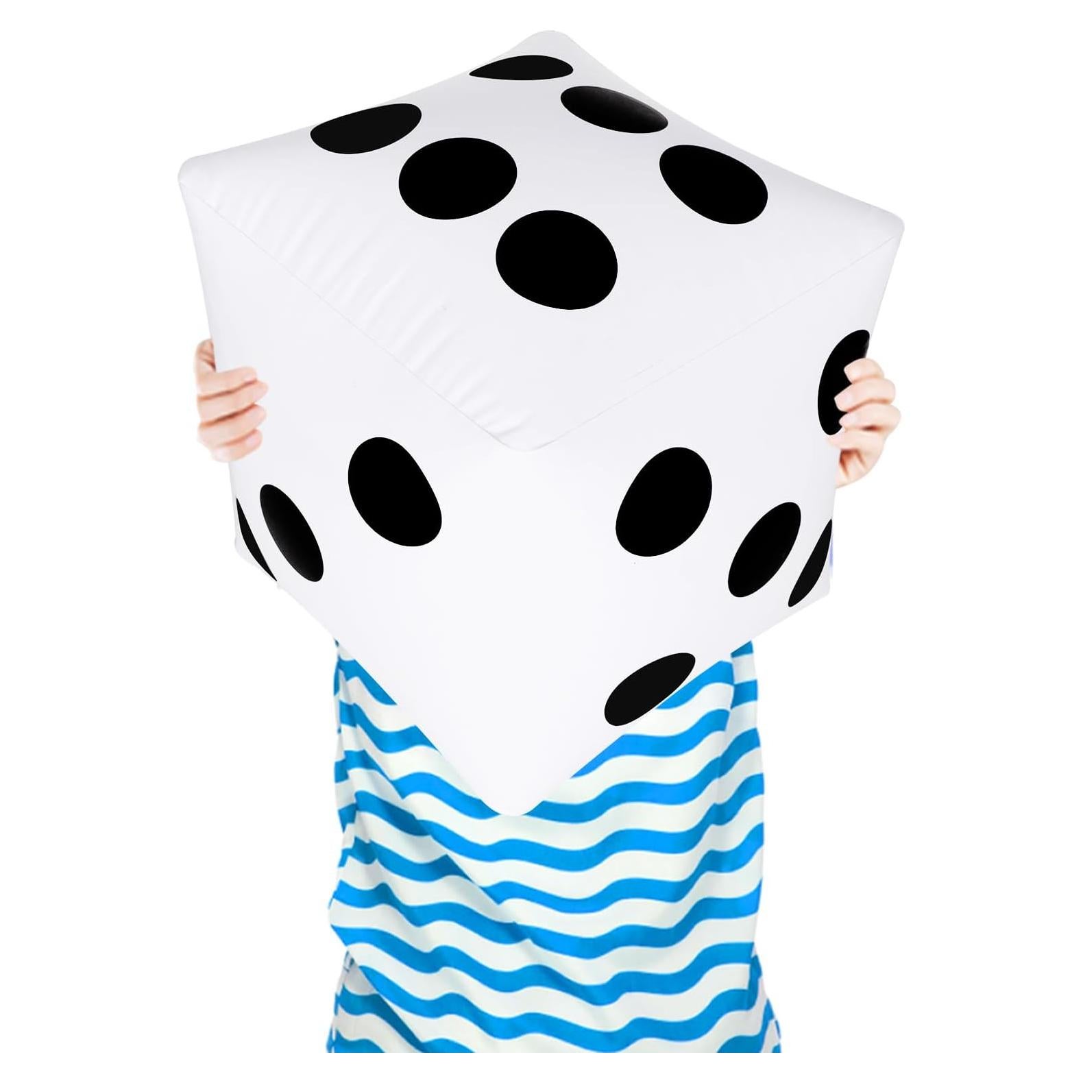 Dado Inflable Gigante CCINEE 35cm para Juegos al Aire Libre