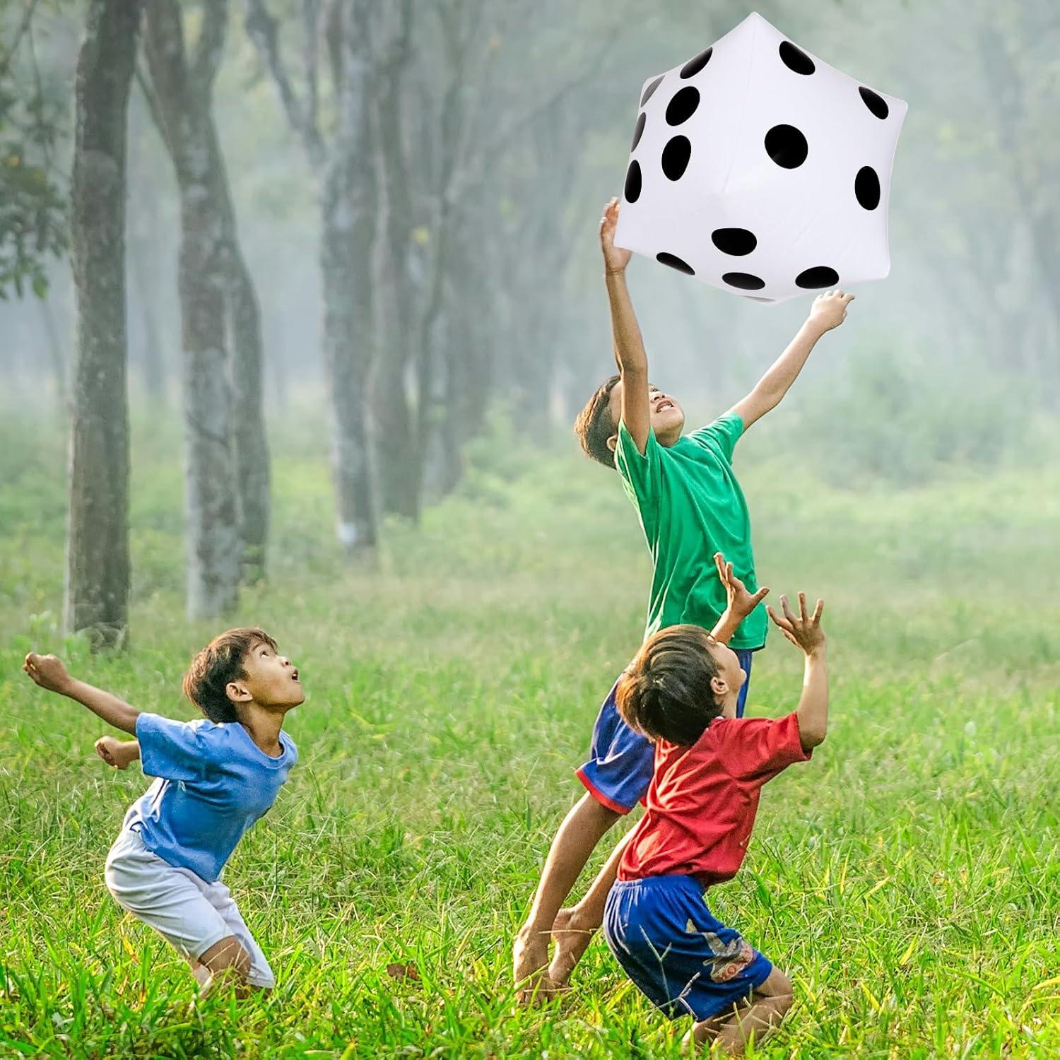 Dado Inflable Gigante CCINEE 35cm para Juegos al Aire Libre