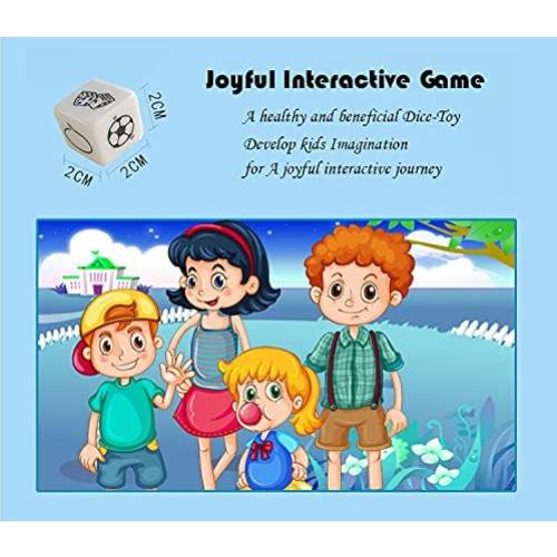 Conjunto de 18 Dados de Historia Mbarbs - Creatividad y Diversión