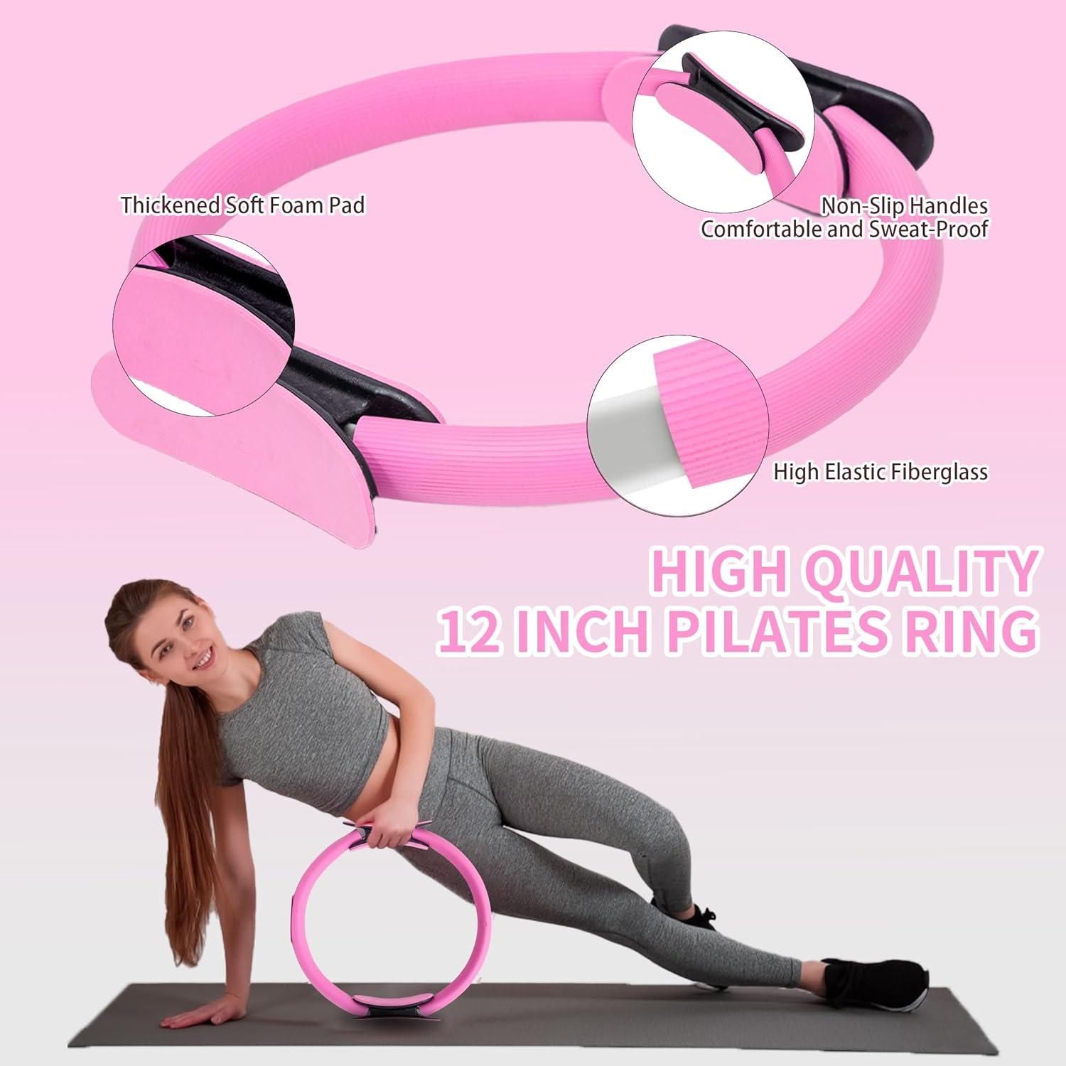 Kit de Pilates DICYWUDI 8 Piezas para Entrenamiento en Casa