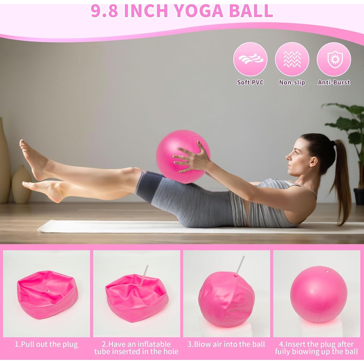 Kit de Pilates DICYWUDI 8 Piezas para Entrenamiento en Casa