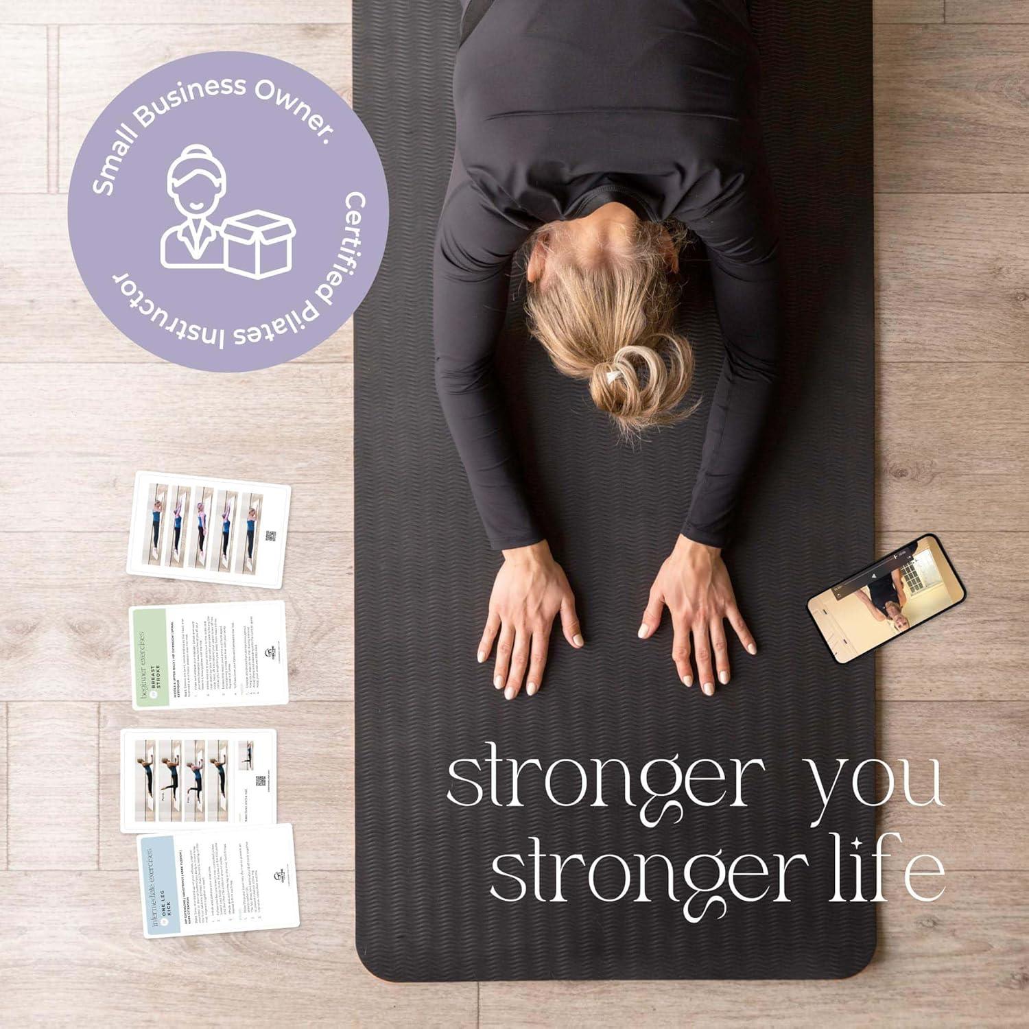 Tarjetas de Ejercicio de Pilates Core Time - 56 Tarjetas