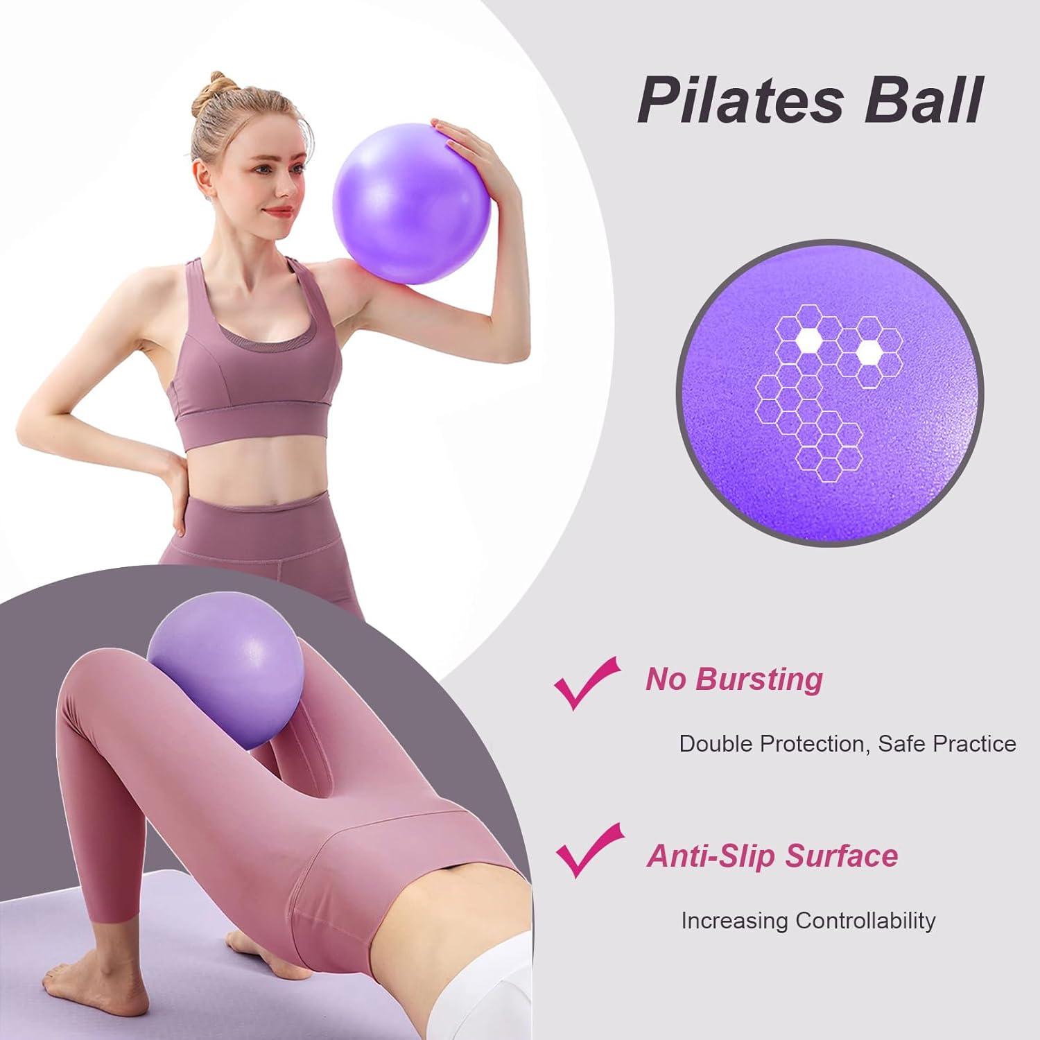 Kit de Pilates Allybyme: Anillo y Pelota de 30.48 cm