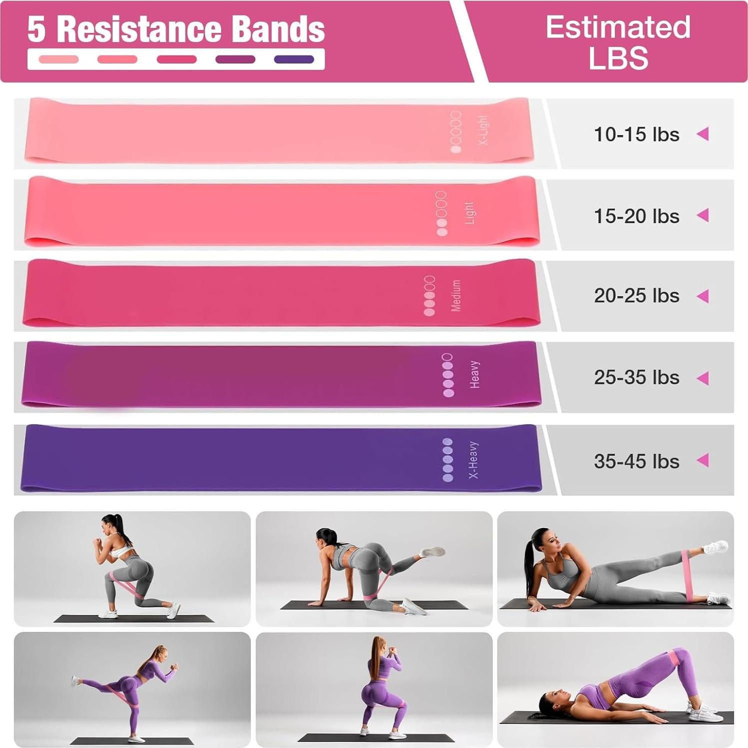 Kit de Pilates ASIEIT 13 Piezas para Entrenamiento en Casa