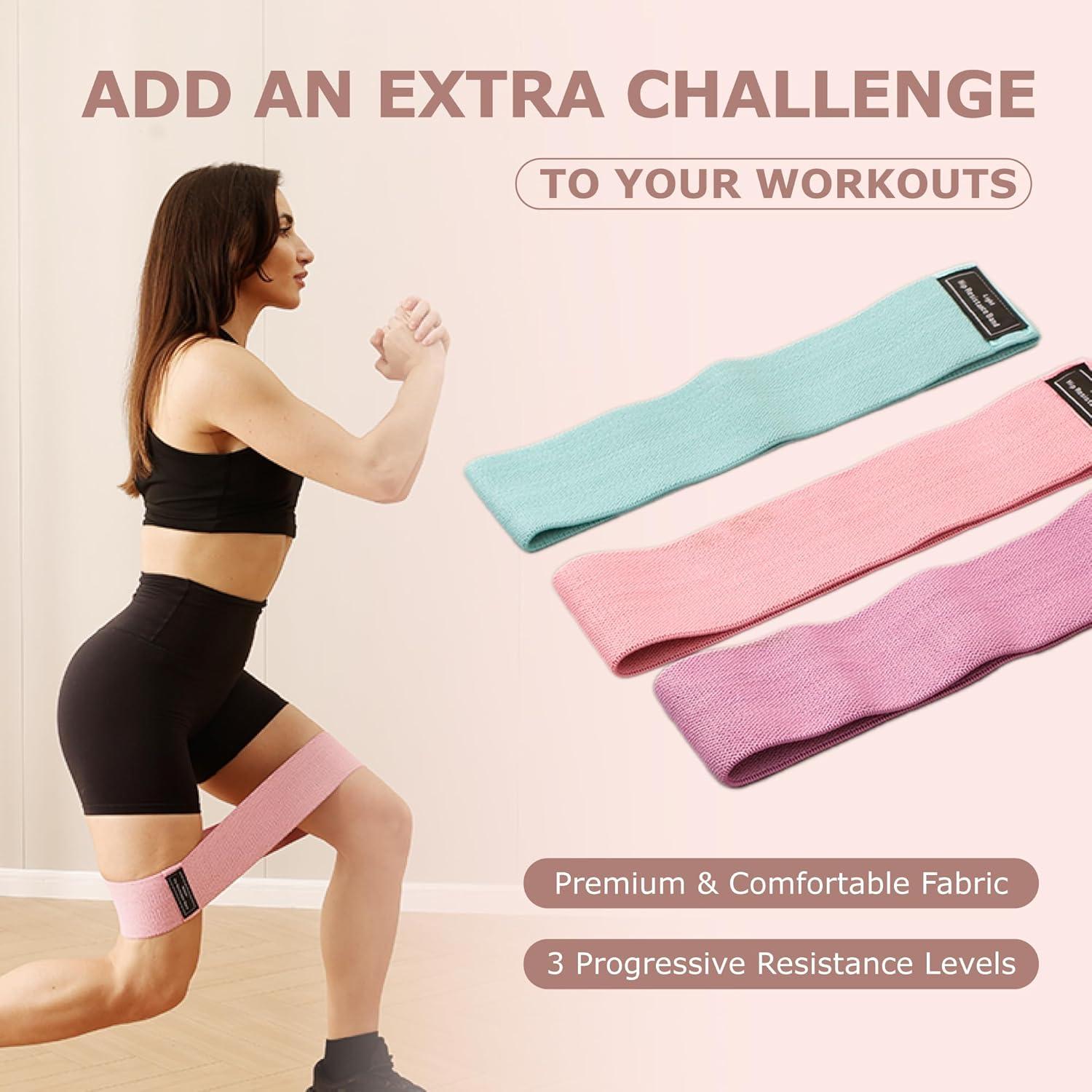 Kit de Pilates GymYard: Anillo 38 cm, Mini Bola 21.6 cm y 3 Bandas