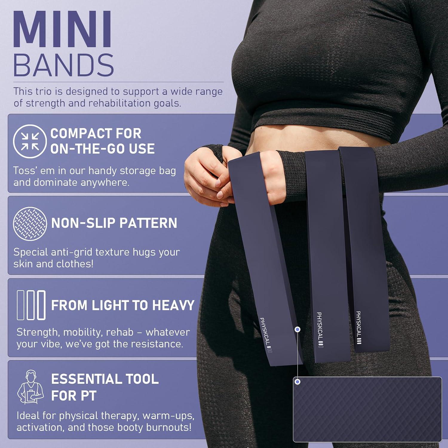 Kit de Pilates PhysKcal 4 en 1 con Anillo, Bola y Bandas