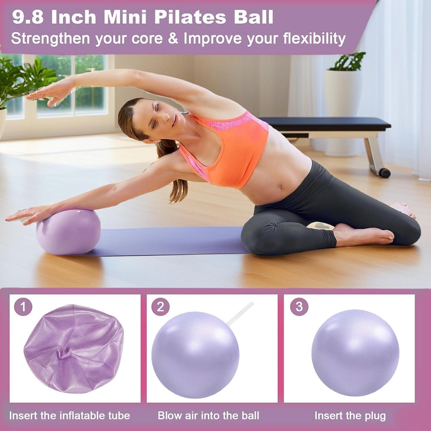 Kit de Anillo de Pilates Gtzzot 13 Piezas para Entrenamiento