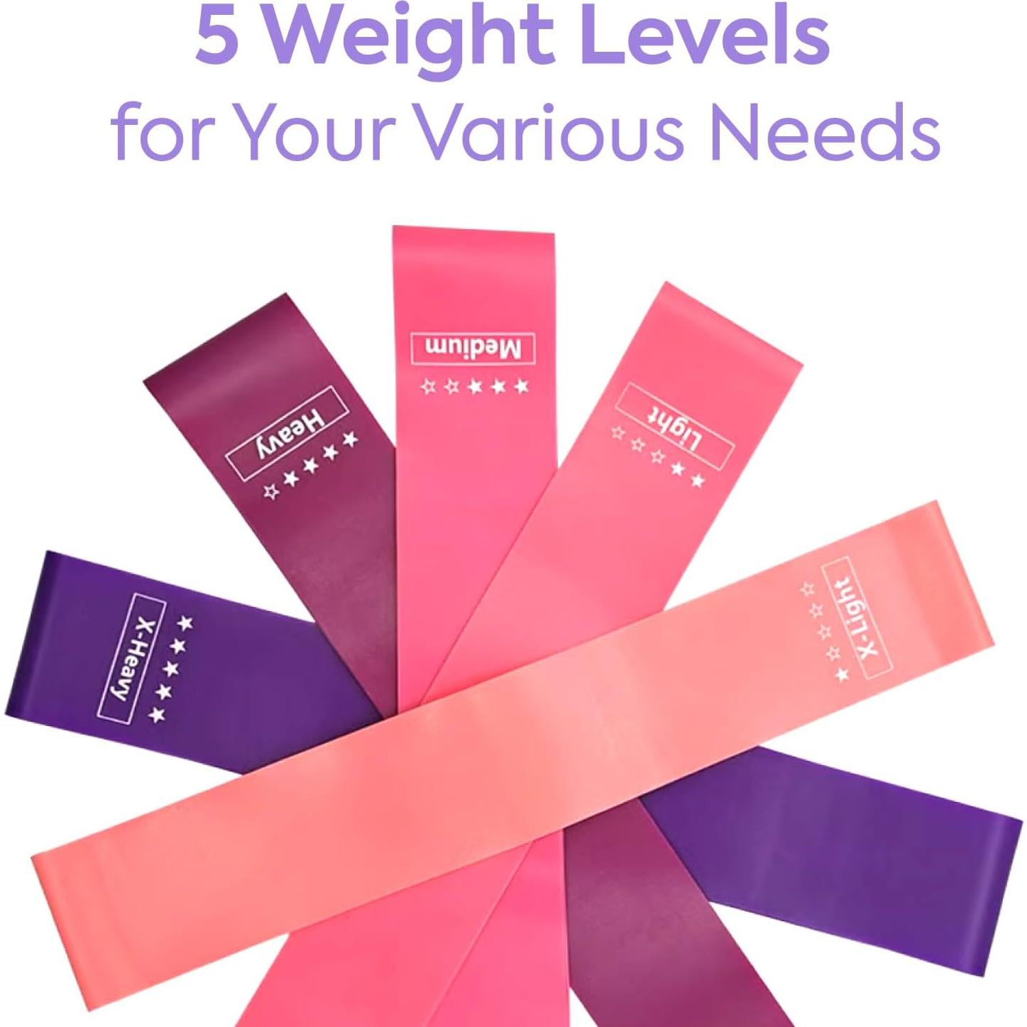 Kit Esencial de Pilates Usakiibebe 13 Piezas con Pelota y Banda