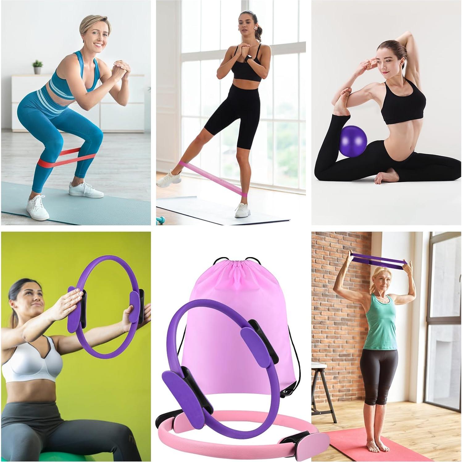 Conjunto de Pilates STORRVOL 21 Piezas para Entrenamiento en Casa