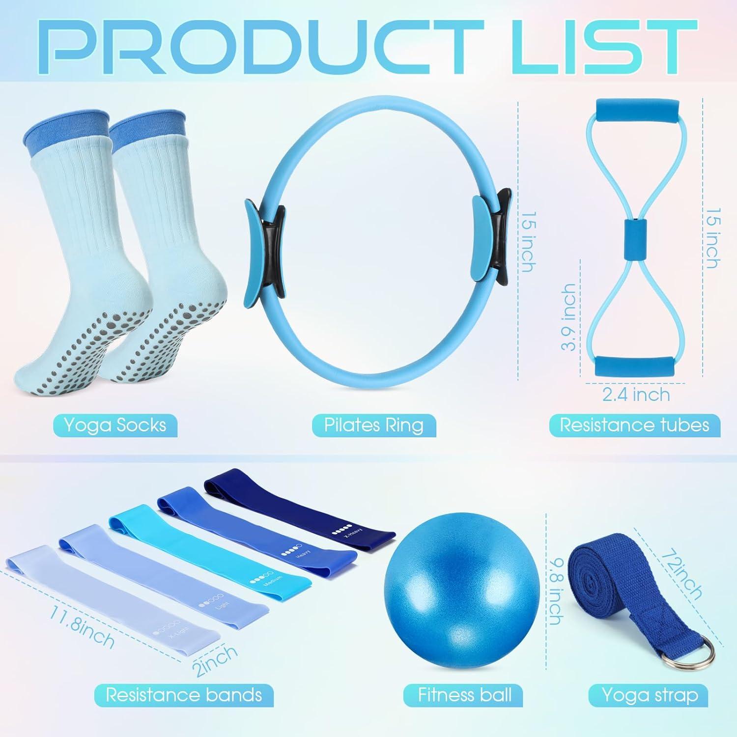 Kit de Pilates en Casa Silipull MIU2774 con Pelota y Banda