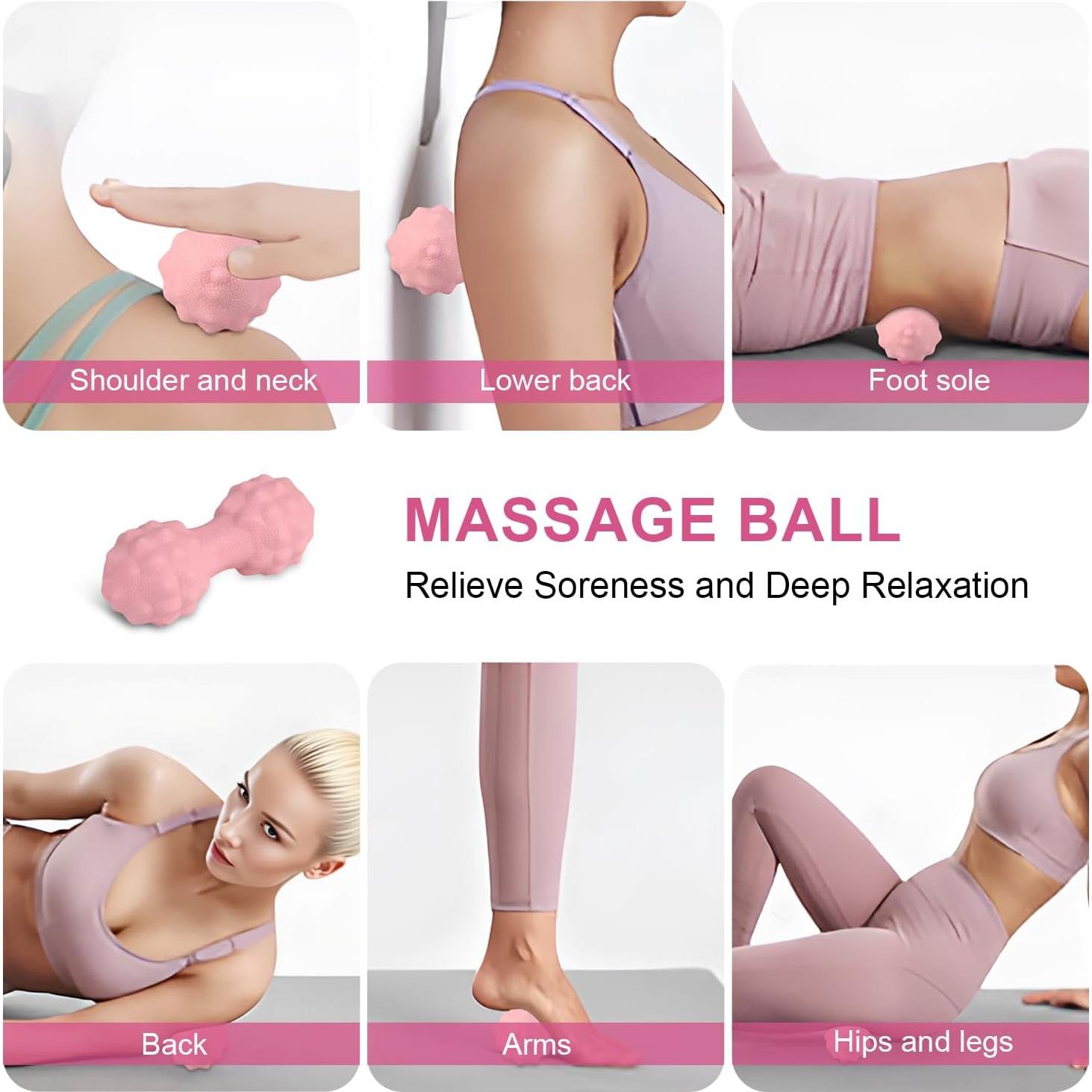 Kit de Pilates NITMTYOU QC001P - 14 Accesorios para Entrenamiento en Casa