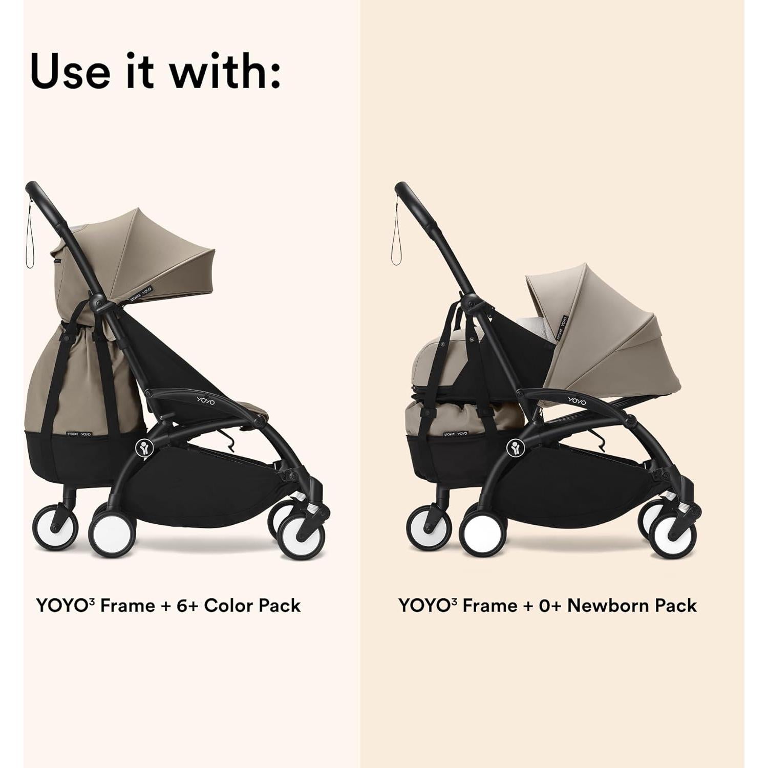 Bolsa de Almacenamiento Stokke YOYO3 Taupe - 10 kg Capacidad