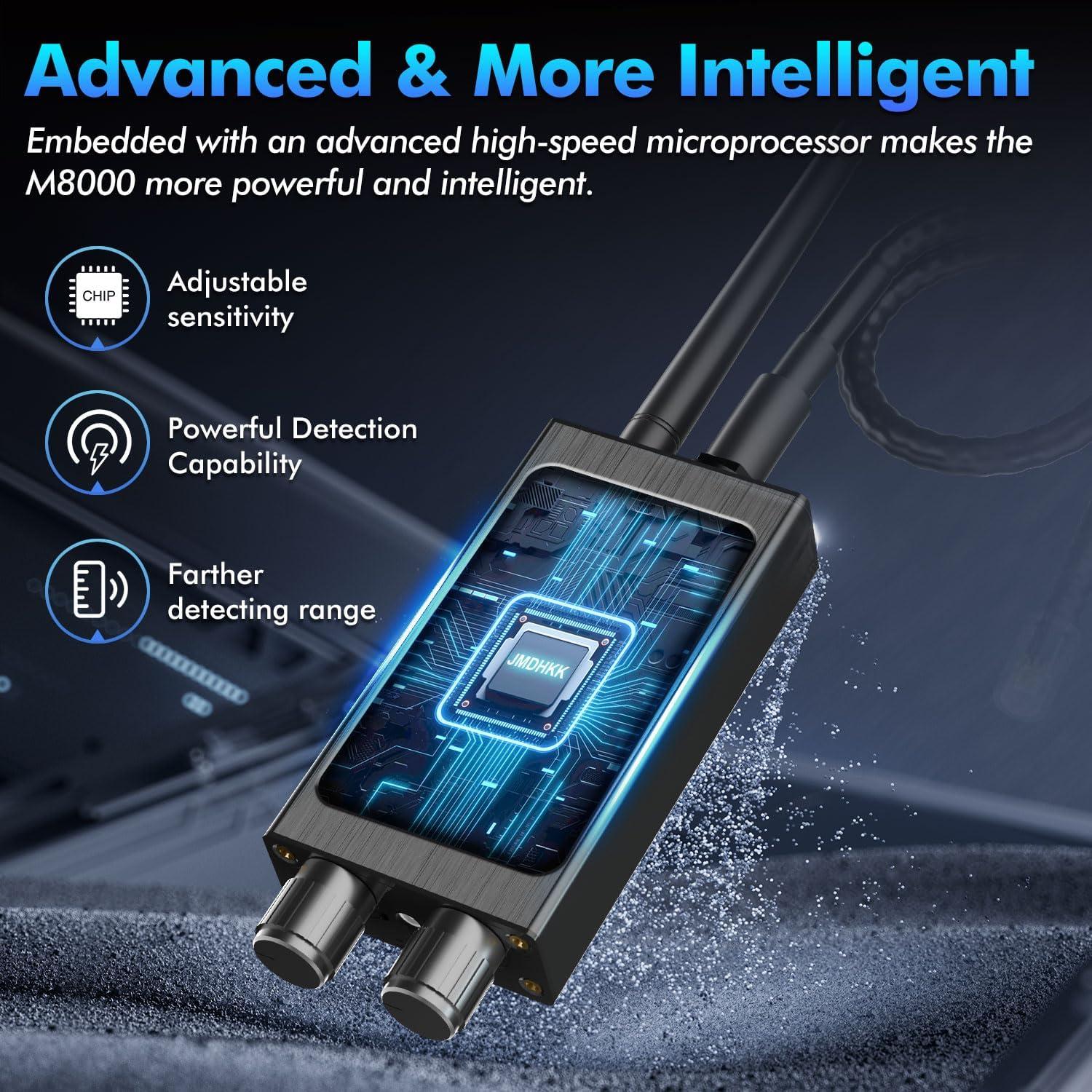 Detector de Cámara Oculta JMDHKK M8000 - Protección Privacidad