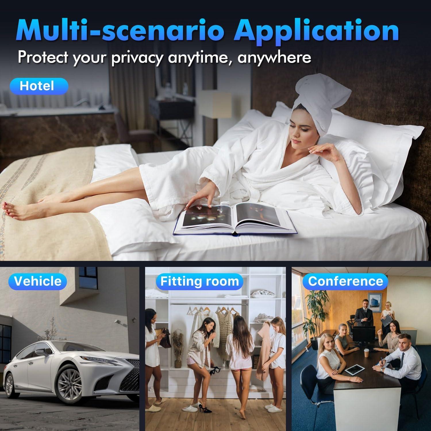 Detector de Cámara Oculta JMDHKK M8000 - Protección Privacidad