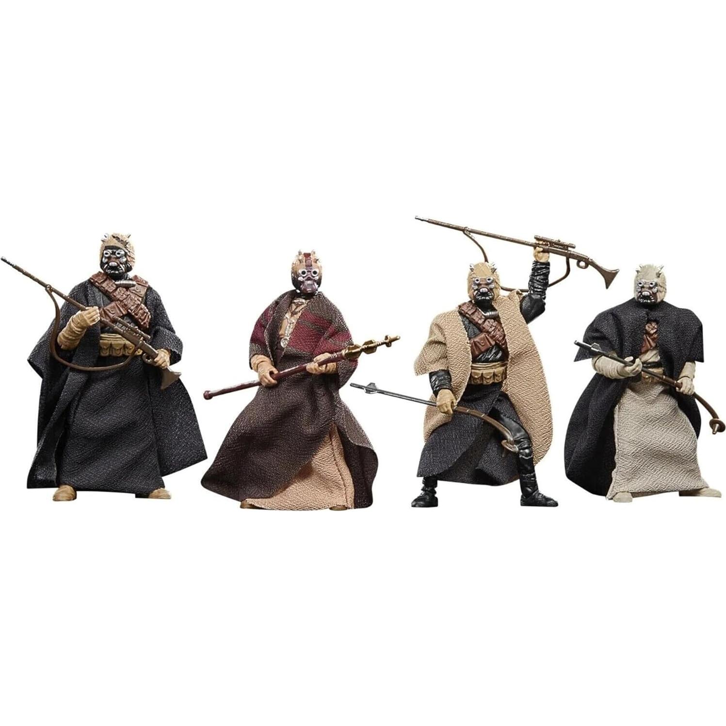 Figuras de Acción Star Wars Raiders Tusken 4-Pack 3.75"