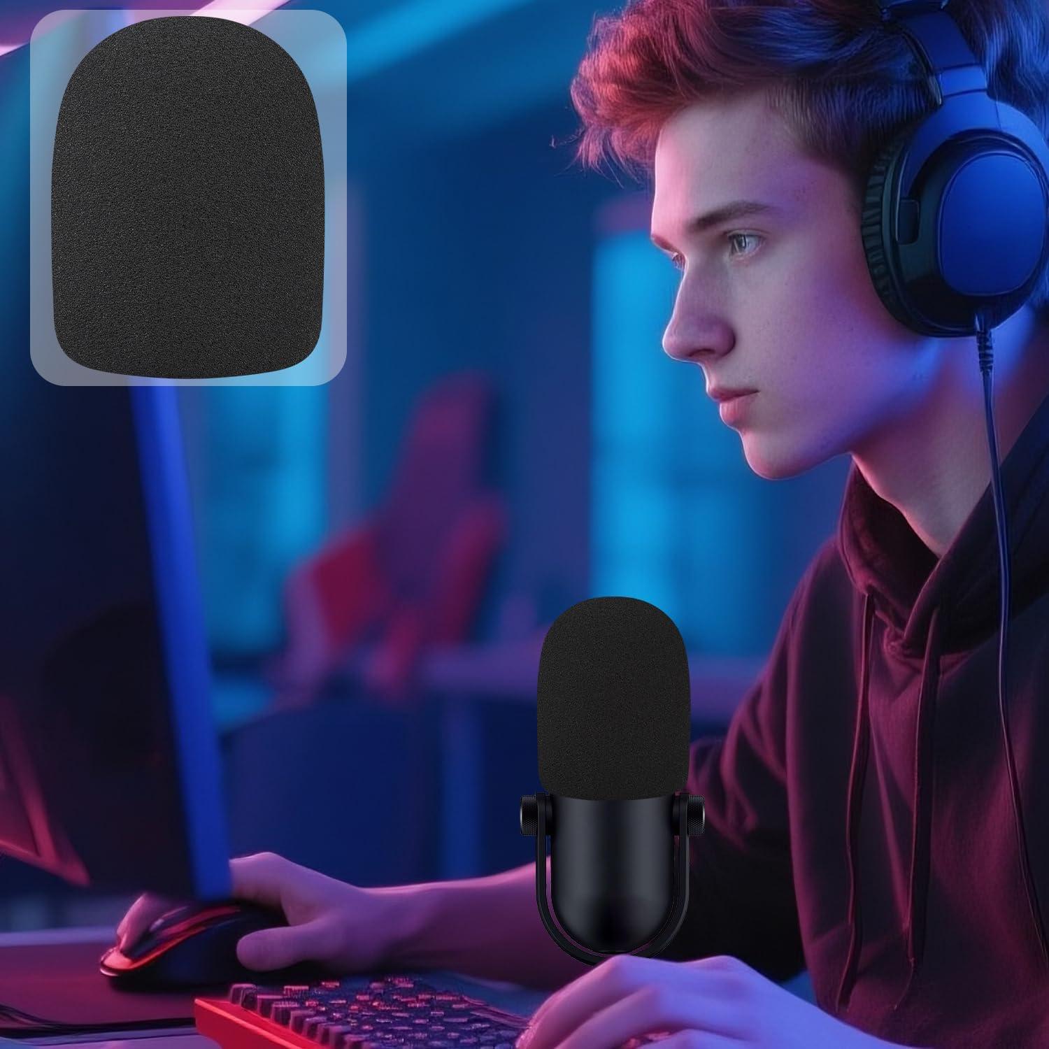 Filtros Pop SOULWIT para Micrófonos Seiren V3 Chroma USB - 2 Pcs