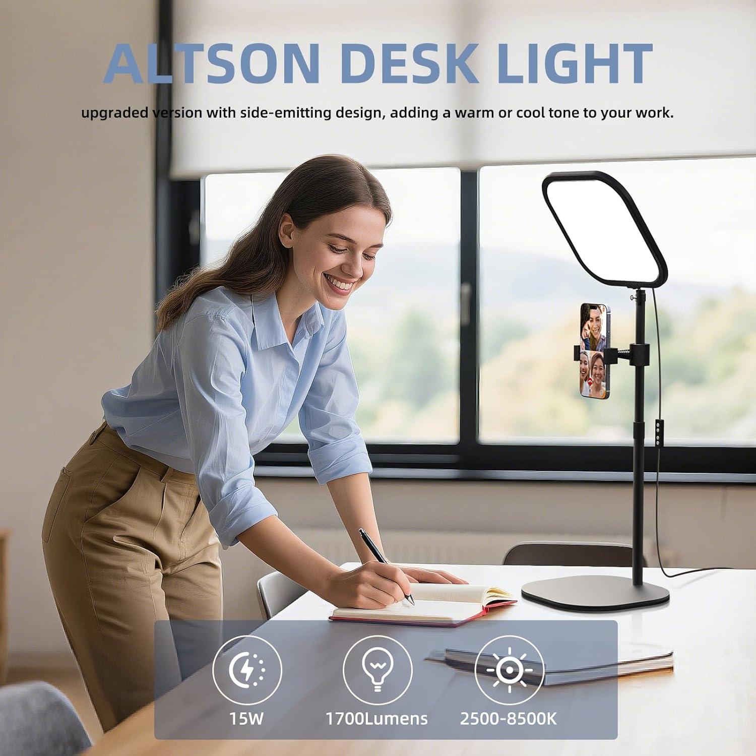 Luz de Anillo ALTSON 10" LED para Video Conferencias