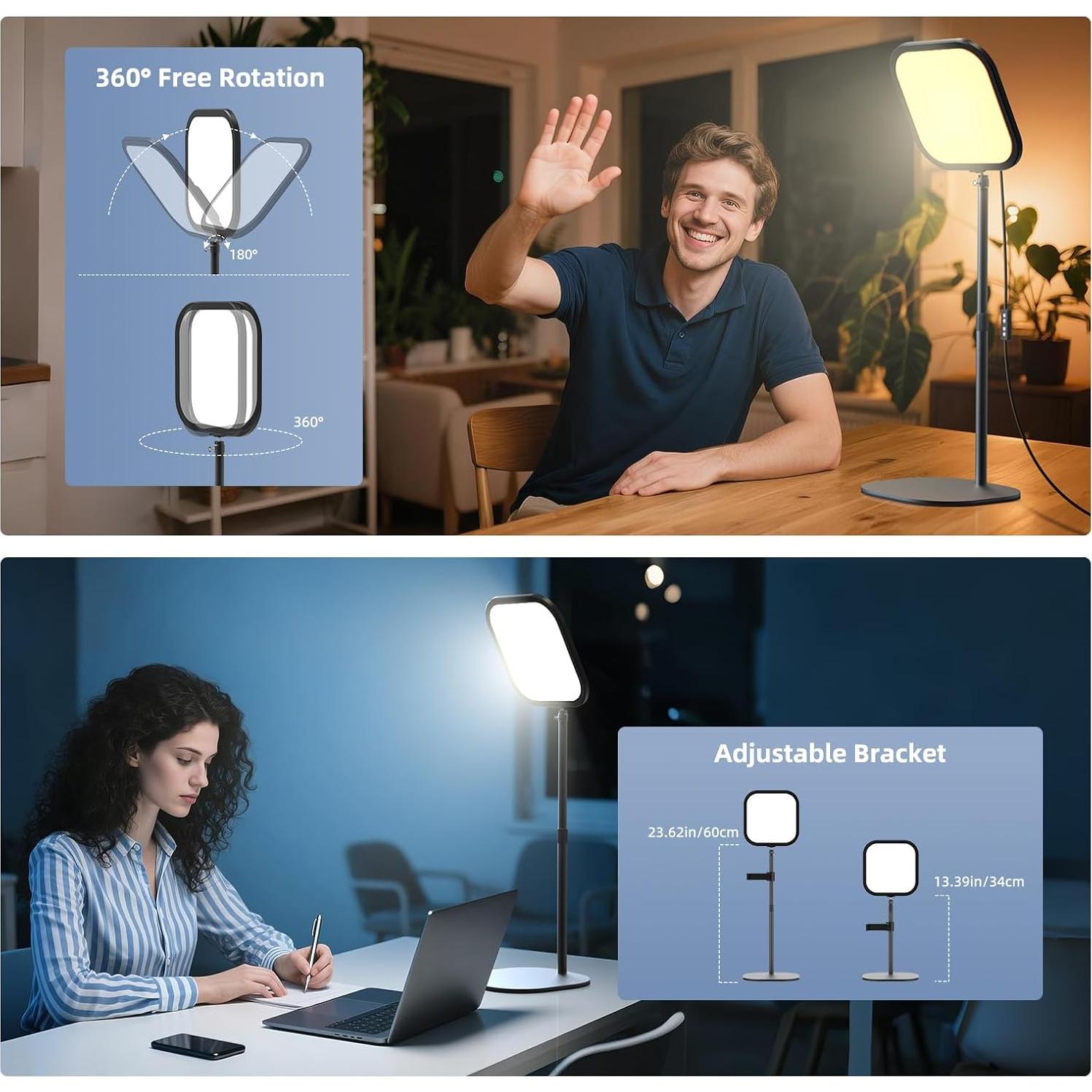 Luz de Anillo ALTSON 10" LED para Video Conferencias