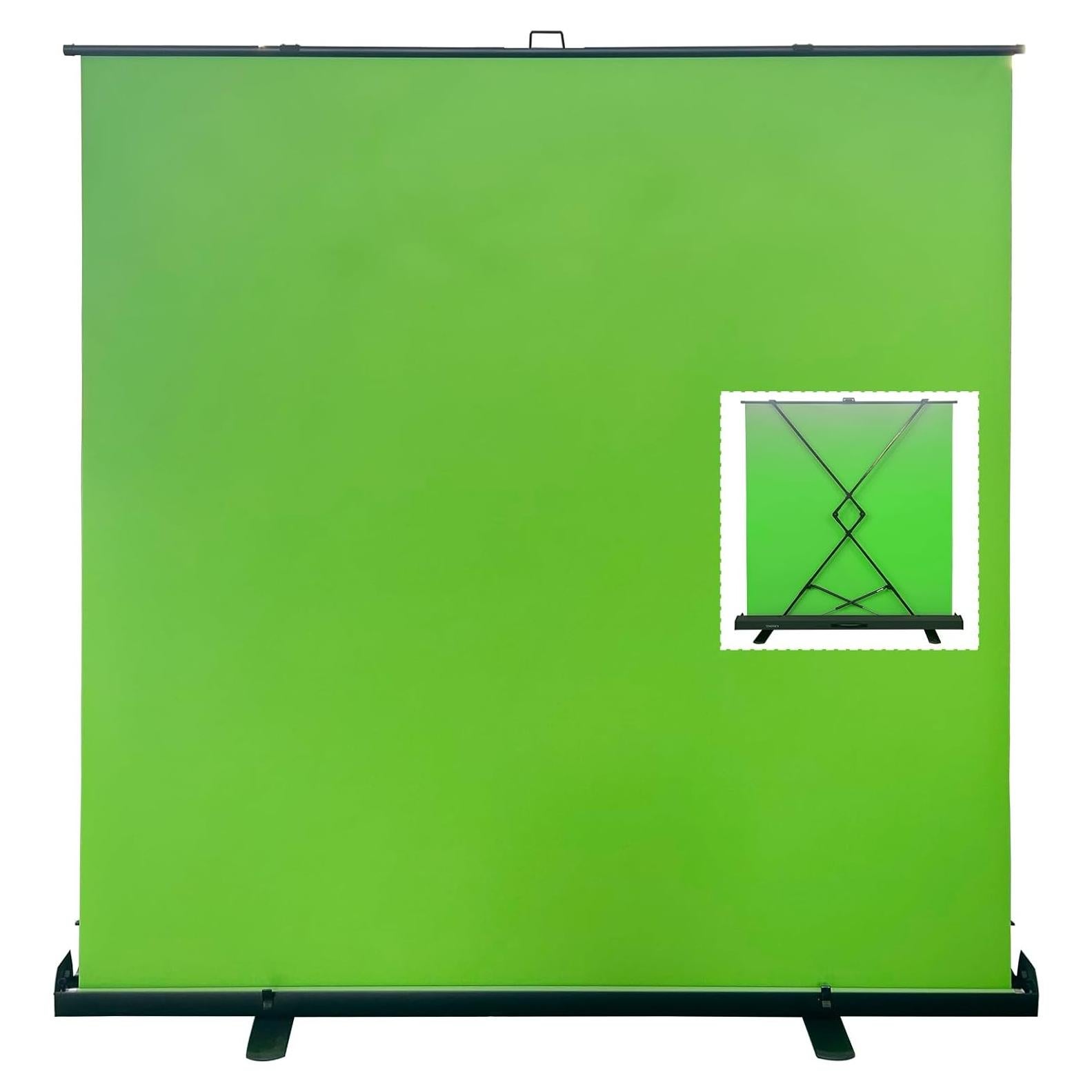 Pantalla Verde Colapsable LIHONG 200x210cm Chroma Key