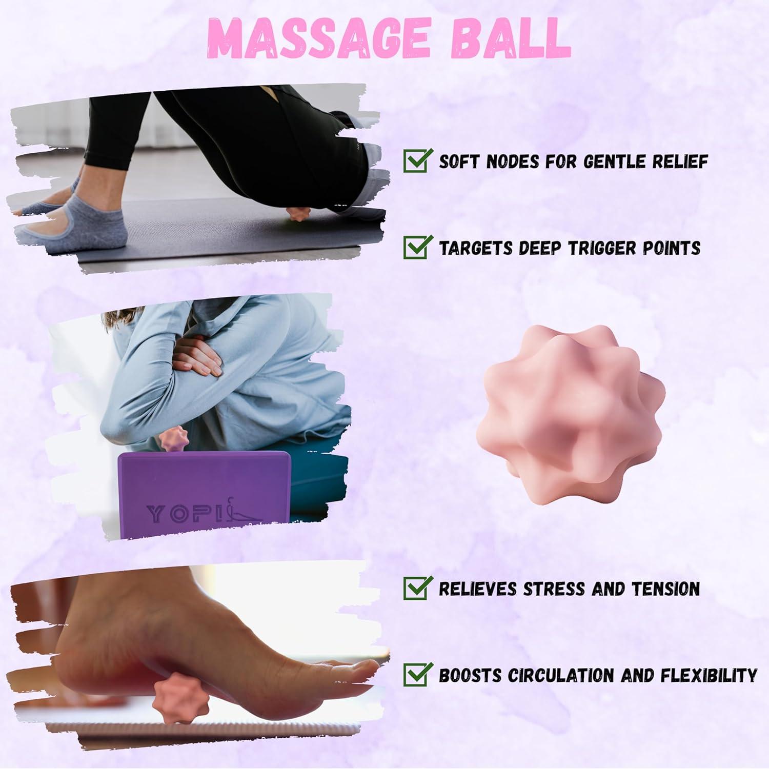 Kit de Yoga y Pilates Yopil 9 en 1 - Bloques, Anillo, Bandas y Más