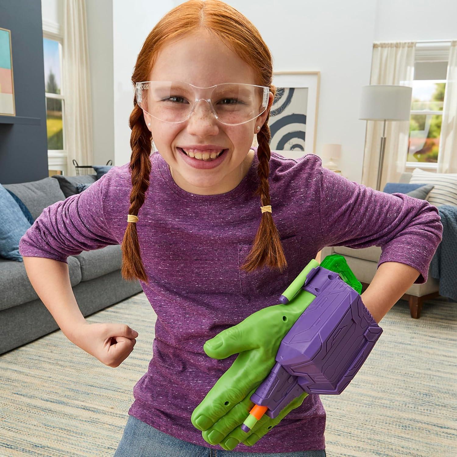 Blaster Hulk Thunderclap NERF Hasbro con 3 Dardos