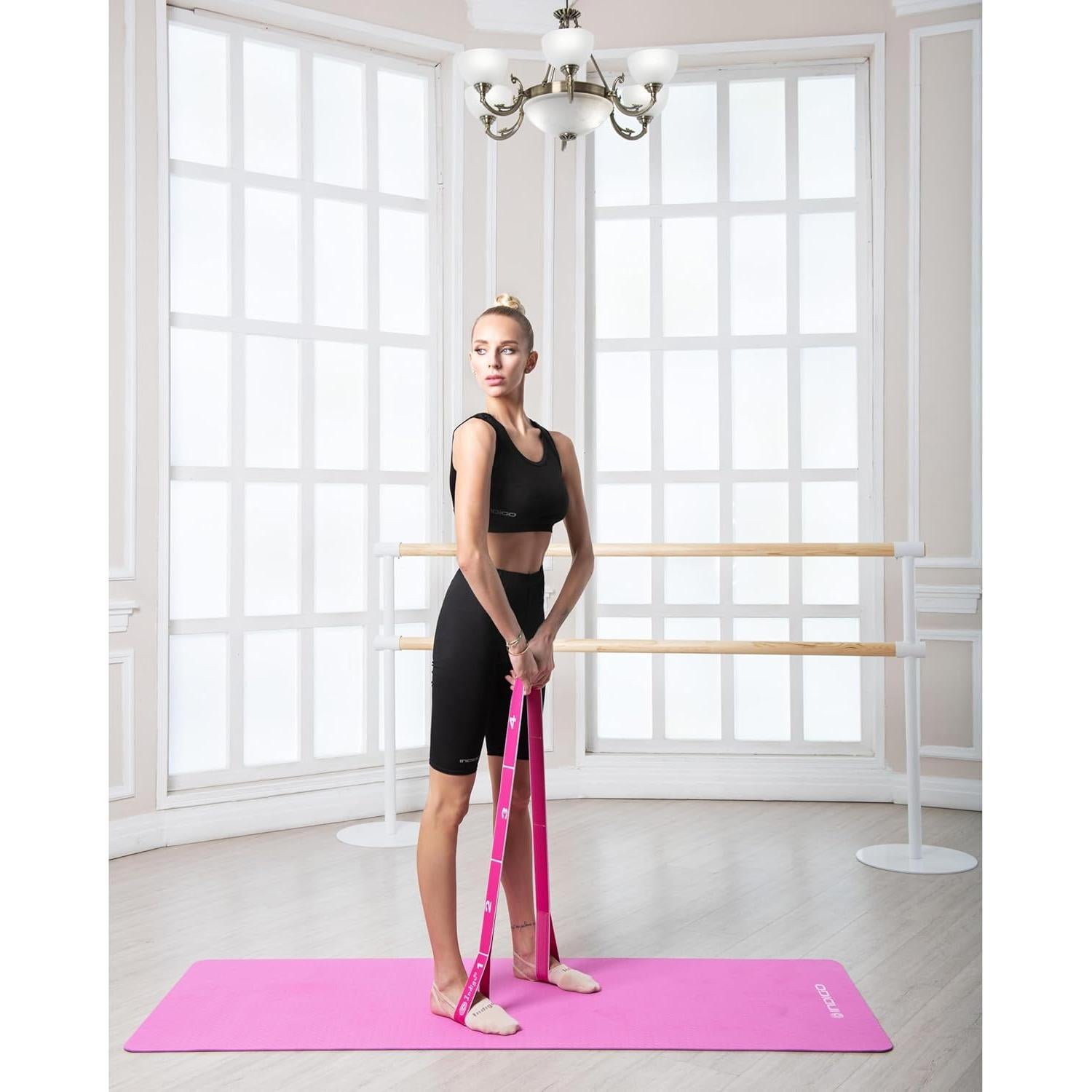 Banda de Resistencia DRUNA 8 Lazos Ajustables para Yoga y Fitness