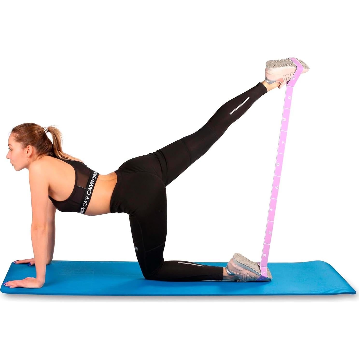 Banda de Resistencia DRUNA 8 Lazos Ajustables para Yoga y Fitness