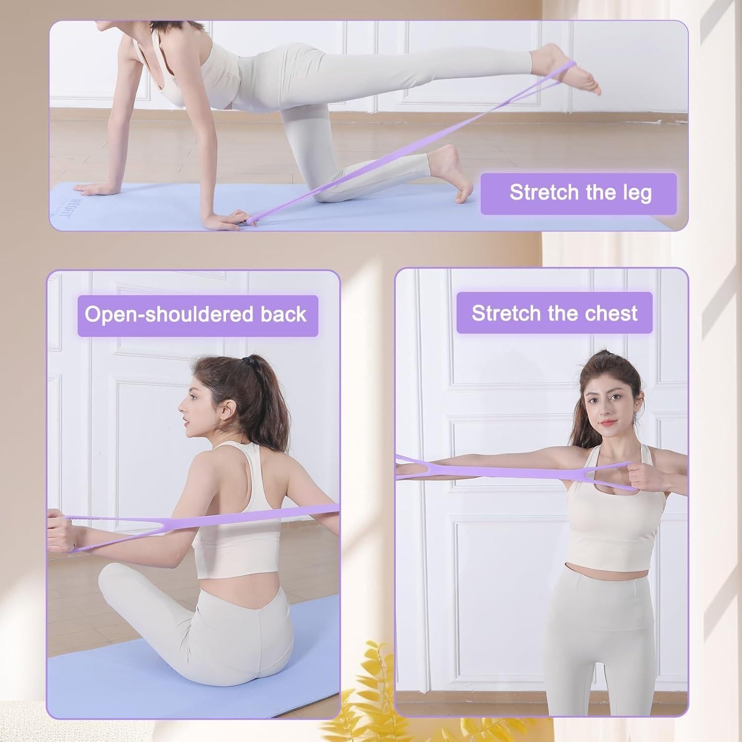 Banda de Resistencia NZWNXDTQ - Paquete de 3 para Ejercicio