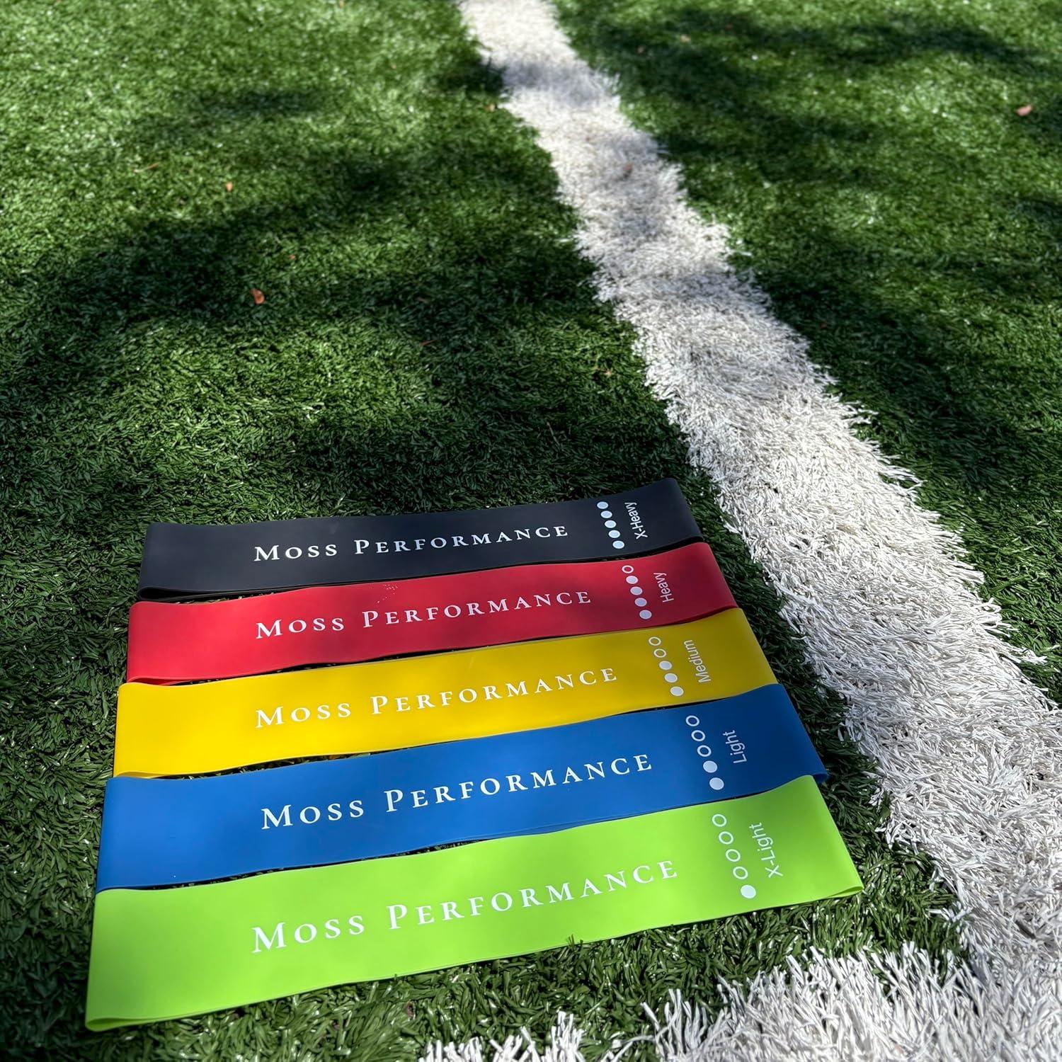 Bandas de Resistencia Moss Performance - Set de 5 Niveles