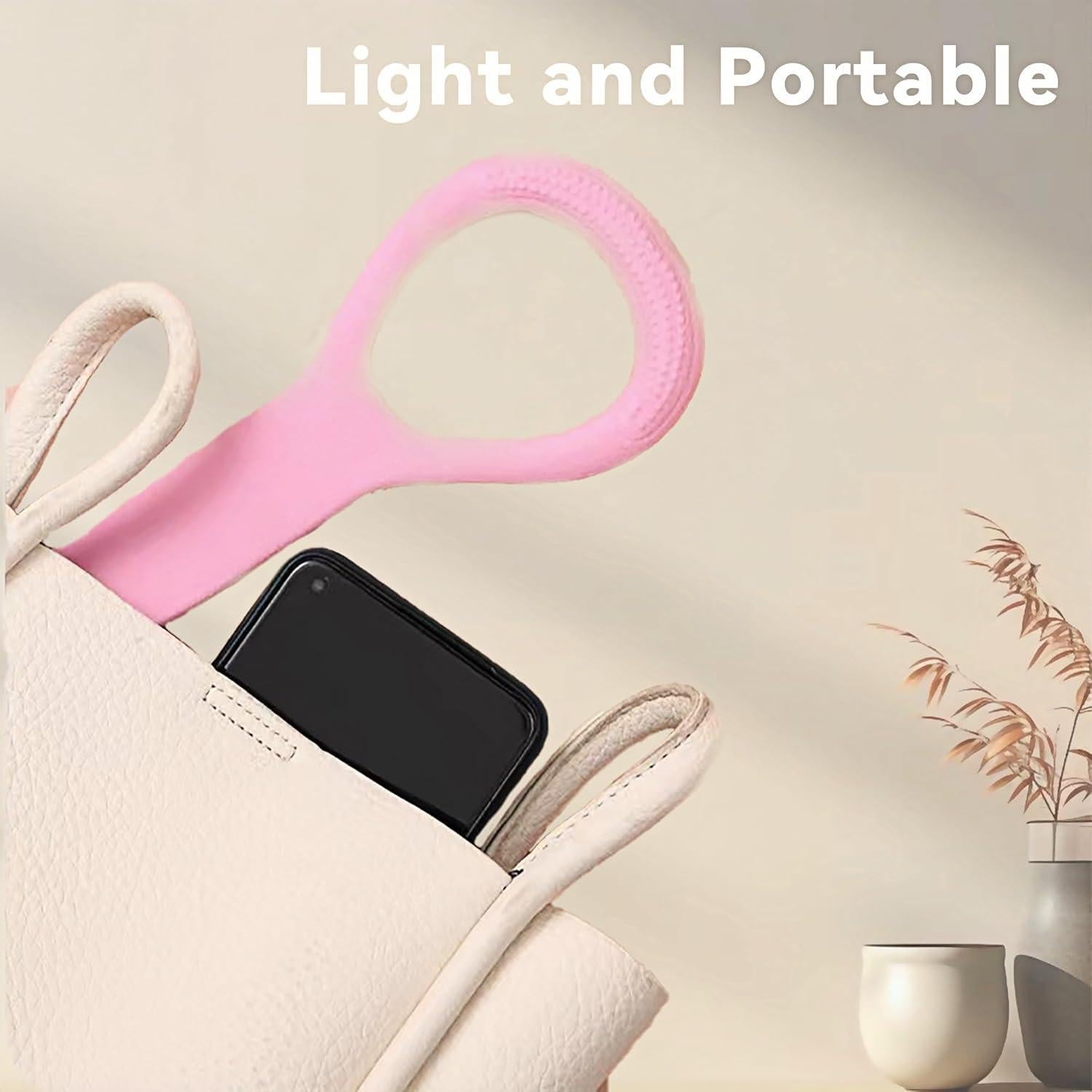 Banda de Resistencia NZWNXDTQ Rosa - Paquete de 3 para Ejercicio