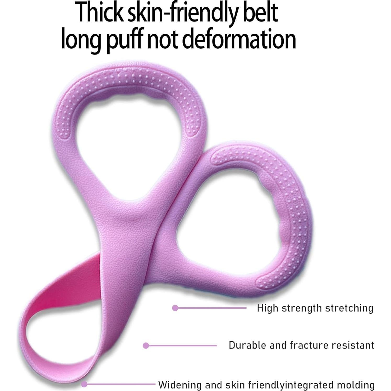 Banda de Resistencia NZWNXDTQ Rosa - Paquete de 3 para Ejercicio