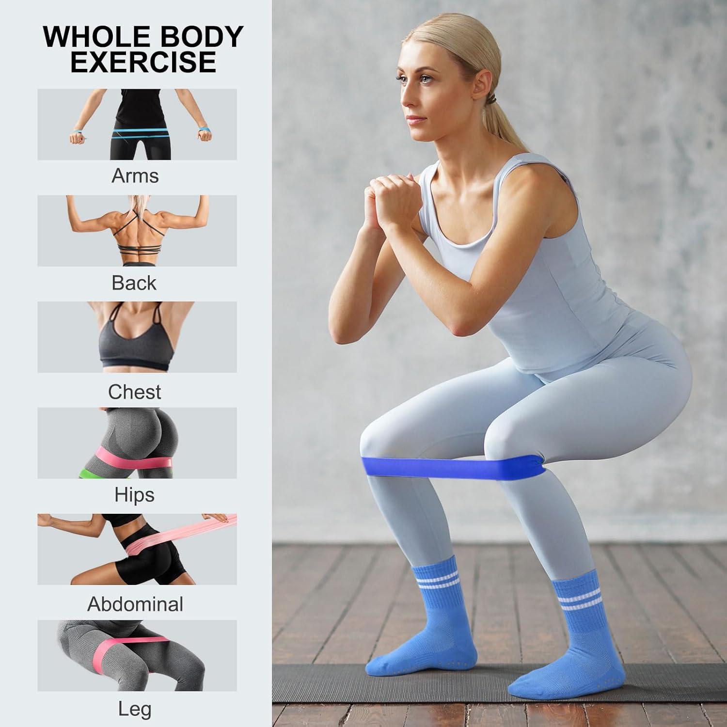 Kit de Pilates Floconssy: Calcetines Antideslizantes y Banda