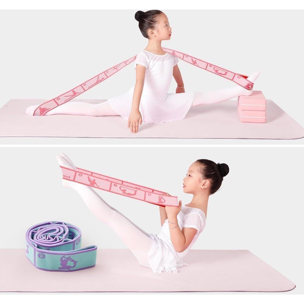 Correa Elástica para Estiramiento Infantil Xensamy 85cm 2 Pcs