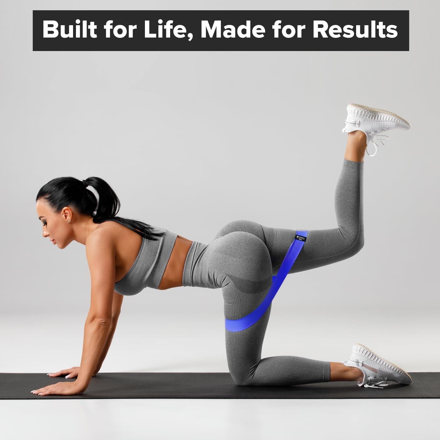 Juego de 5 Bandas de Resistencia Iron Bull Strength - Ejercicio y Terapia