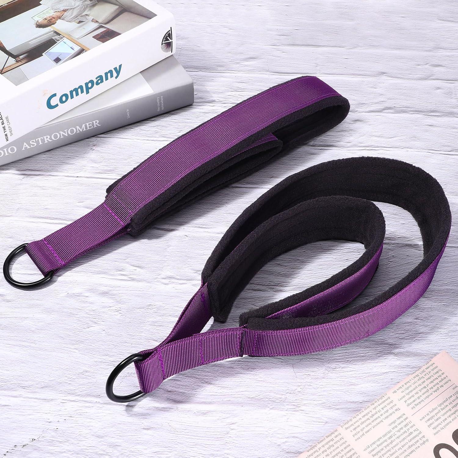 Correas de Pilates TOBWOLF Doble Bucle Acolchadas 18x13cm