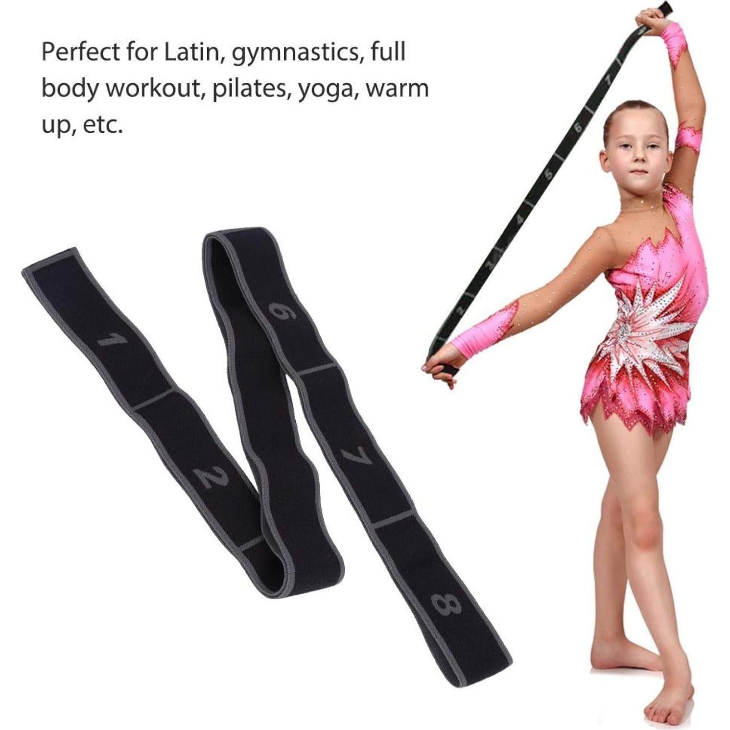 Correa de Ejercicio Yosoo para Estiramiento de Yoga 80x4cm