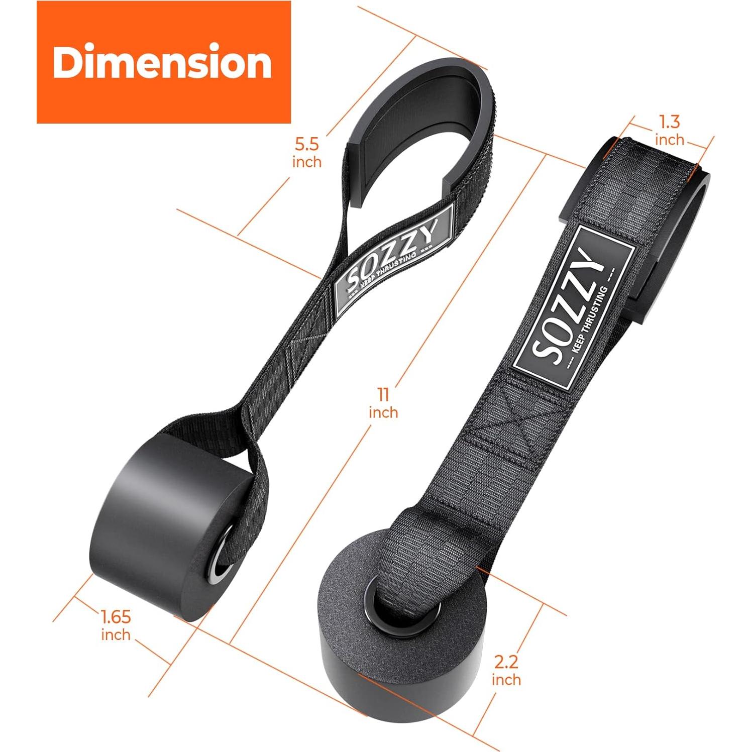 Ancla de puerta Sozzy para bandas de resistencia, alta resistencia