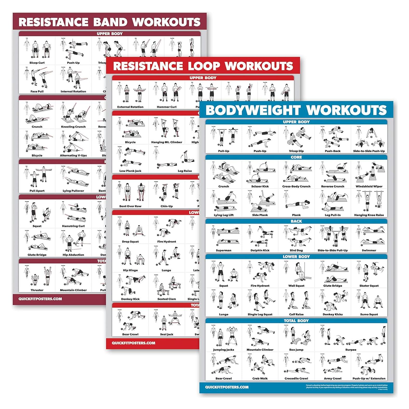 Conjunto de Pósters de Entrenamiento Palace Learning - 3 Gráficos