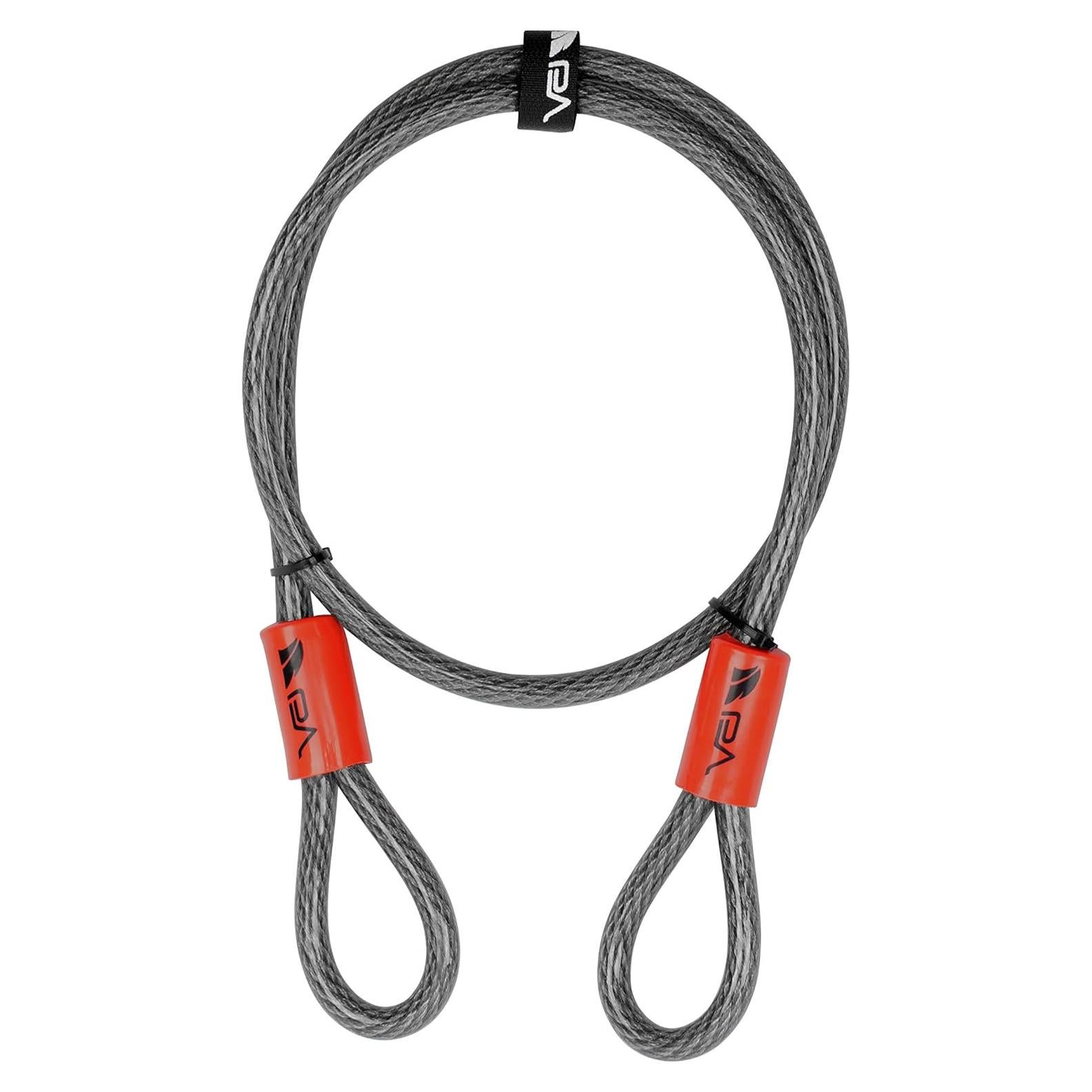 Candado de Cable de Seguridad BV 4FT (1.22m) Acero Trenzado 10mm