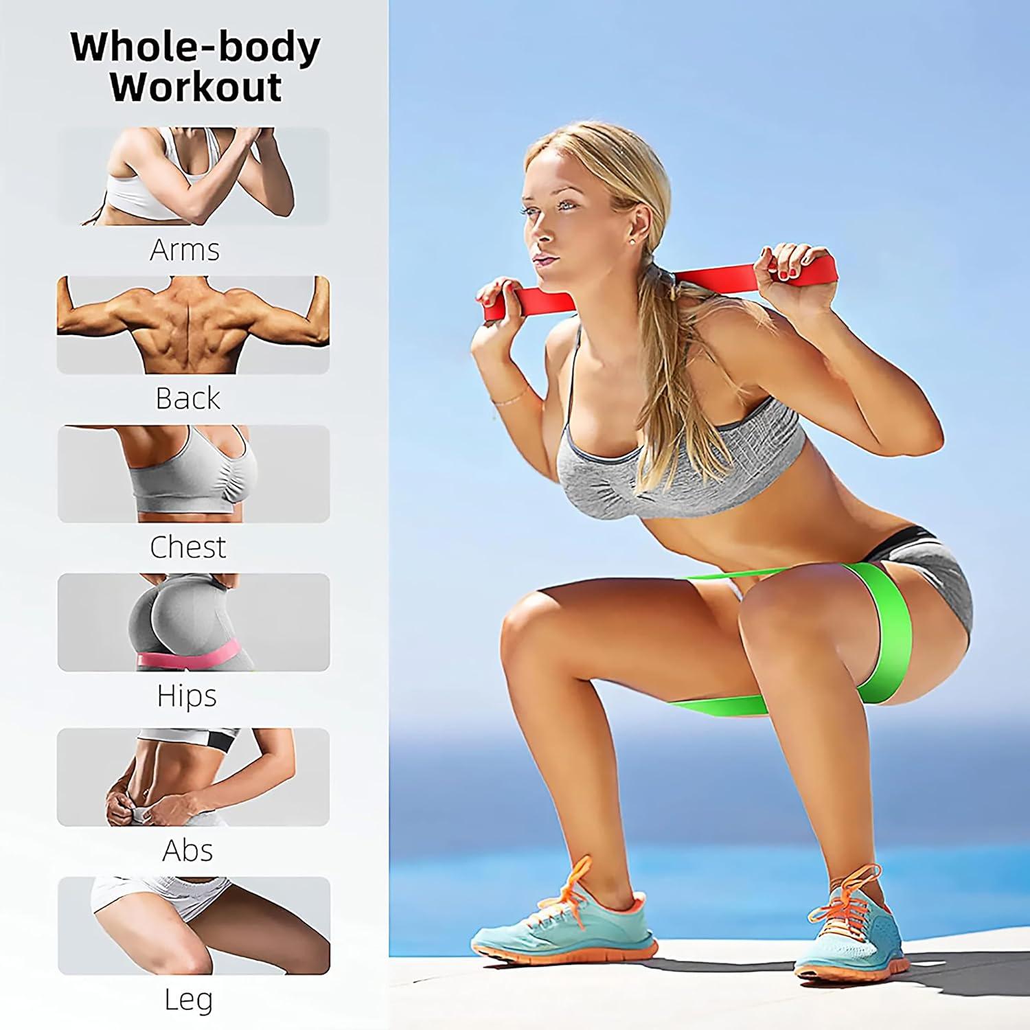 Juego de Bandas de Resistencia BANAG 5 Niveles Láttex Natural