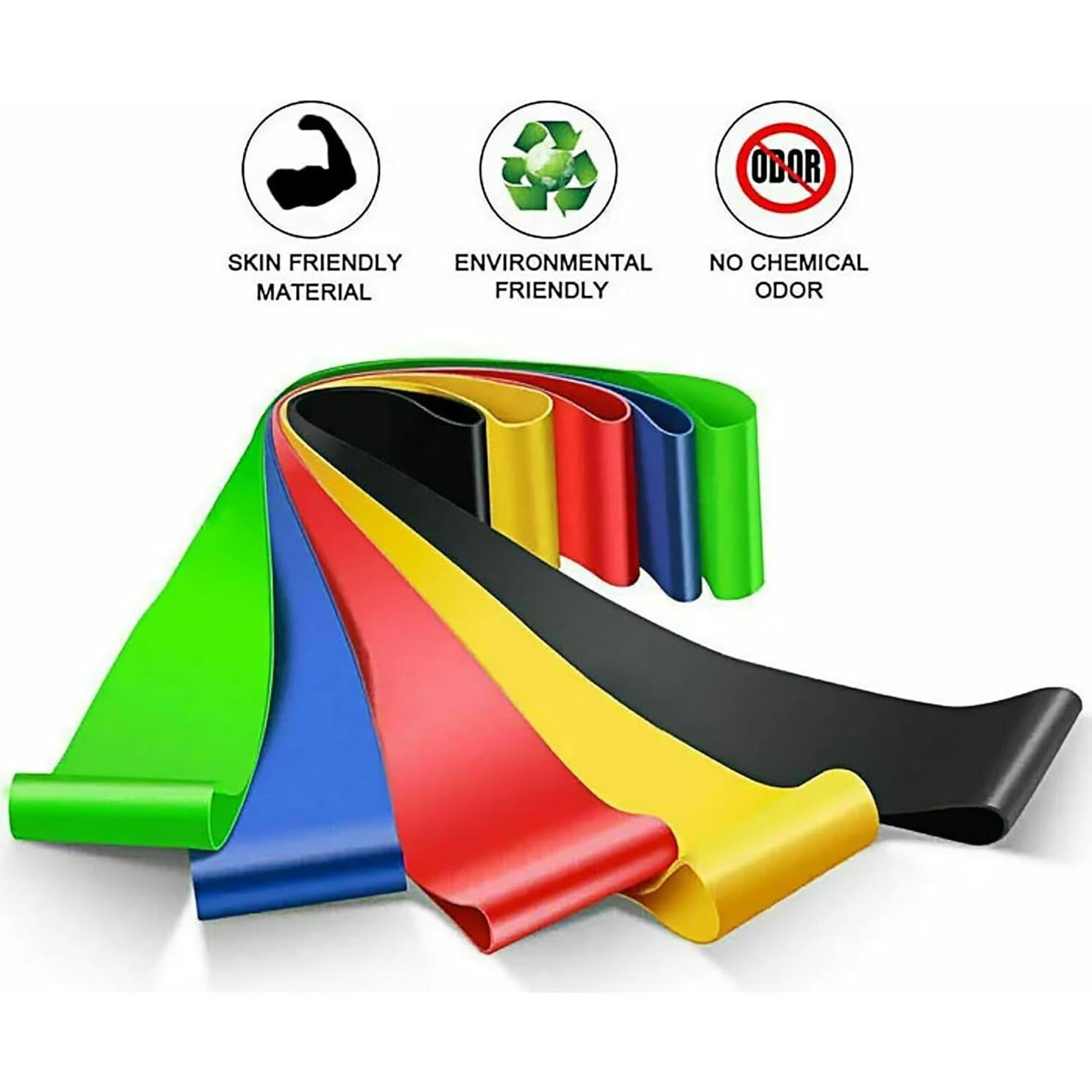 Juego de Bandas de Resistencia BANAG 5 Niveles Láttex Natural