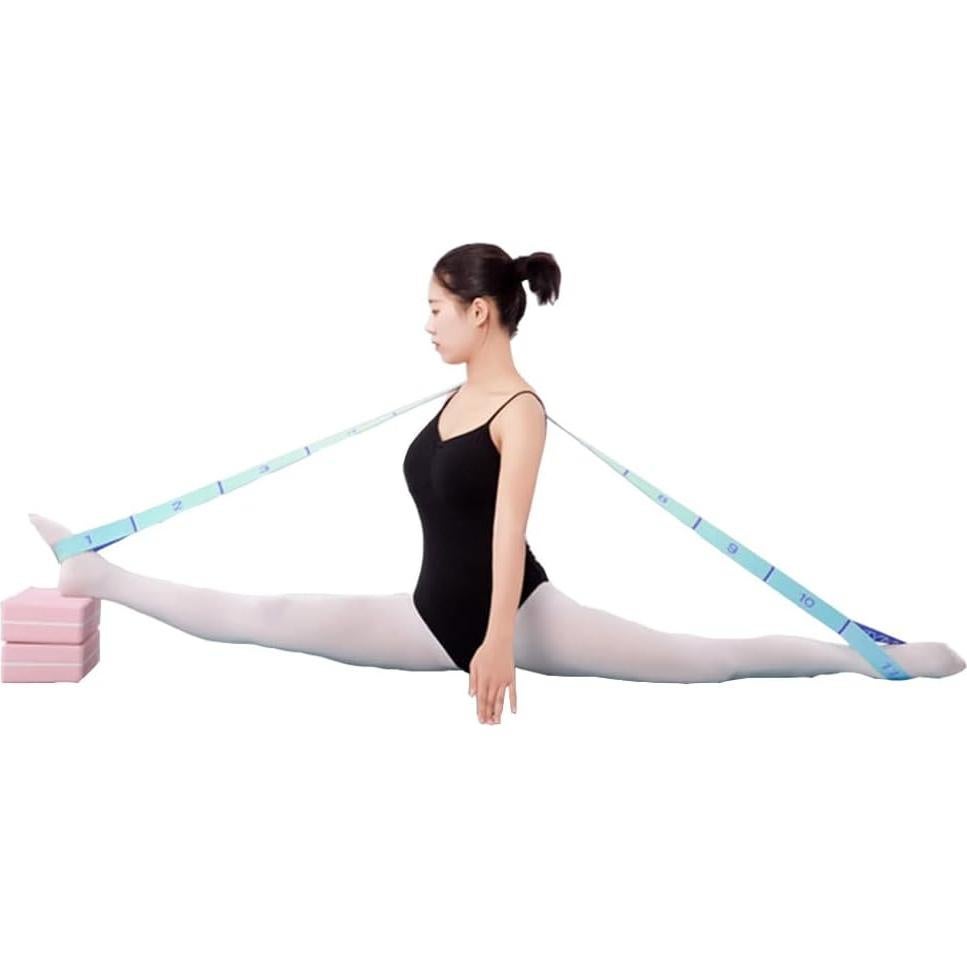 Banda de Estiramiento Xensamy 11 Lazos Ajustable para Yoga y Pilates