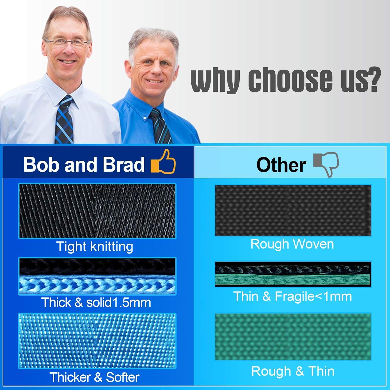 Correa de Estiramiento BOB Y BRAD 12 Laços Nylon Azul